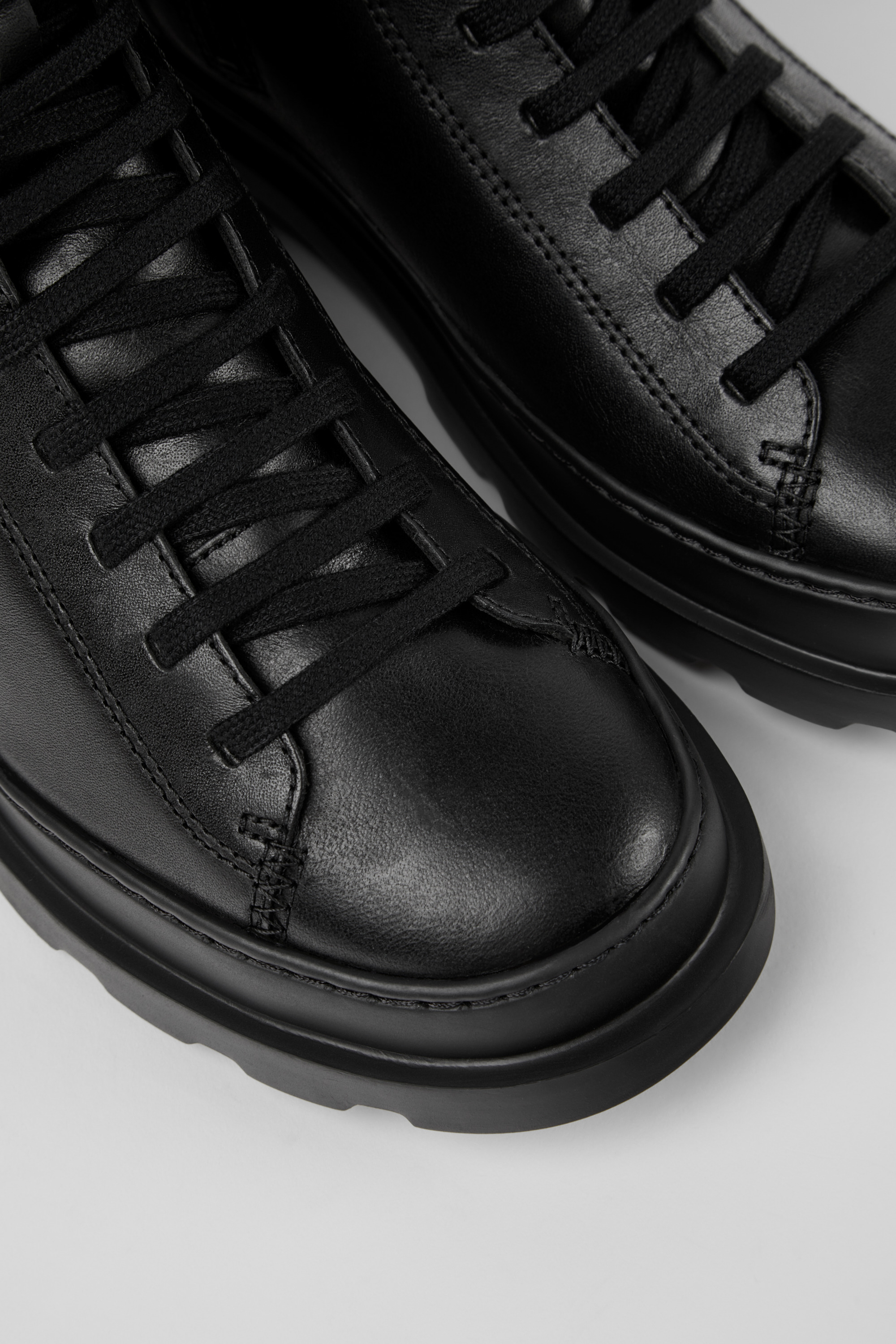 Brutus - Black medium lace boot for women