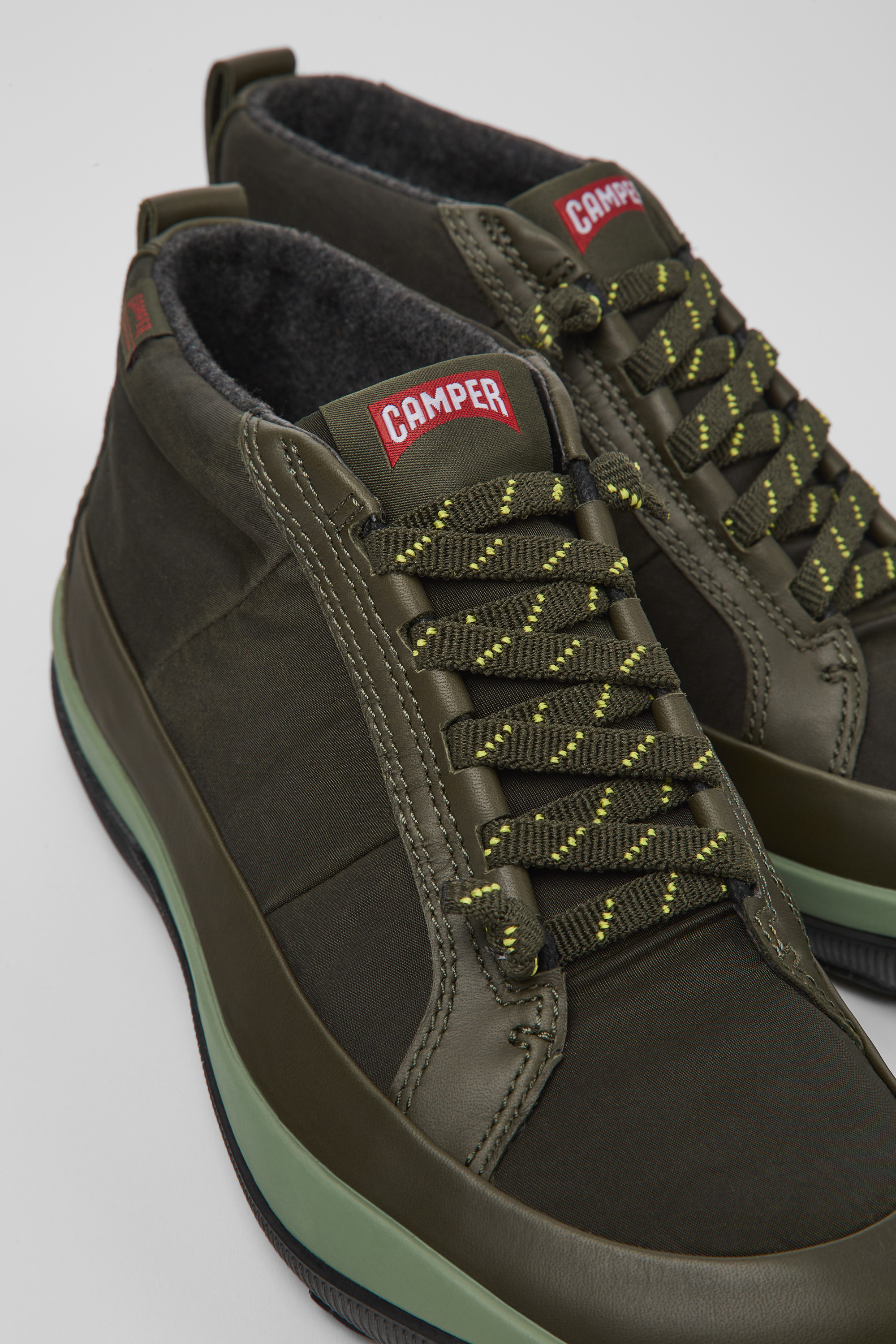 Peu Pista PrimaLoft MICHELIN - Green ankle boots for women