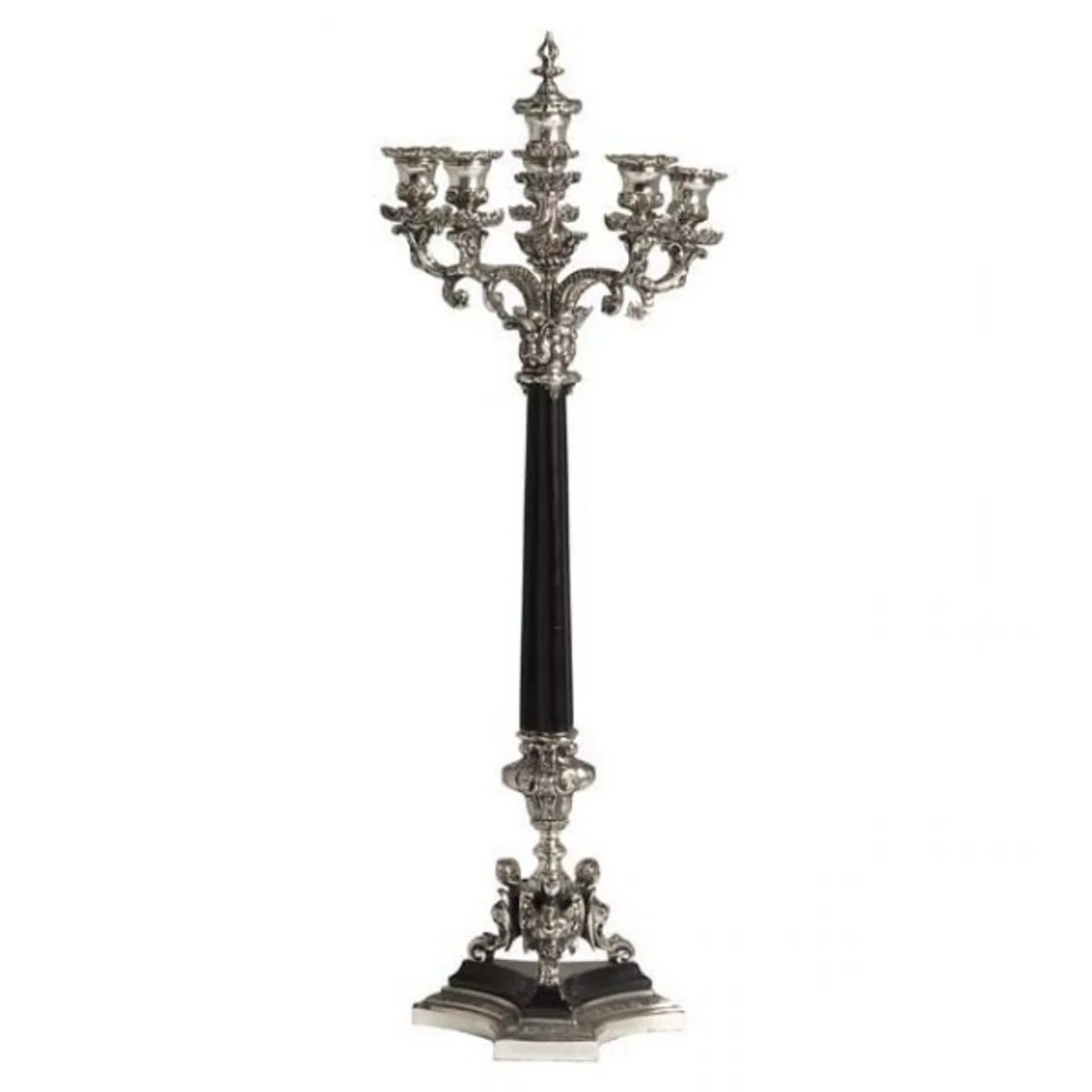 Massive luxury Candle Antique style silver 72 x 25 cm - Candle Holder