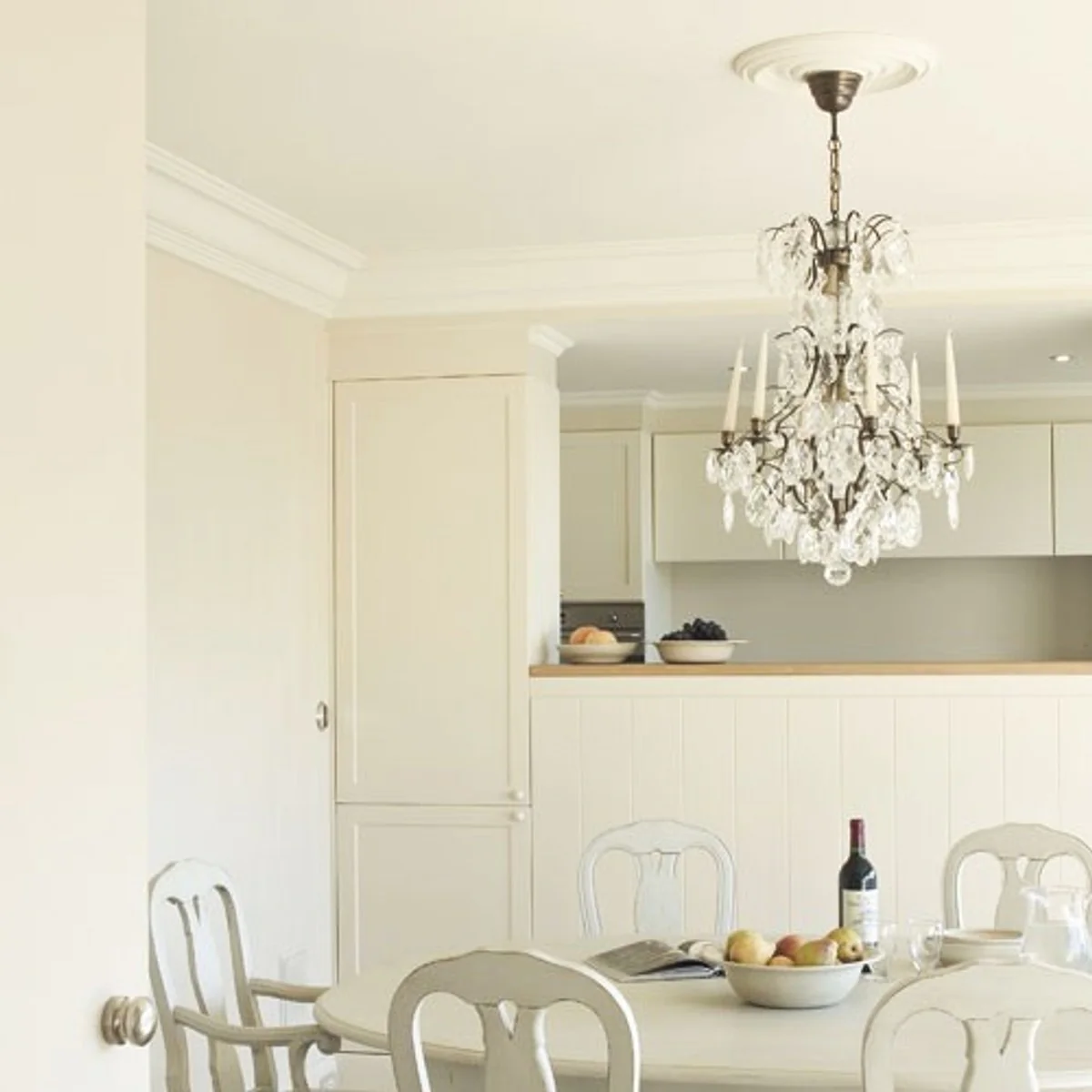 Casa Padrino stucco rose 48.5 x 48.5 cm ceiling Plaster ceiling rose stucco rosette Wall rosette