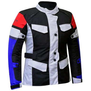 CHAQUETA OUT TRAIL LADY NEGRO / GRIS / AZUL