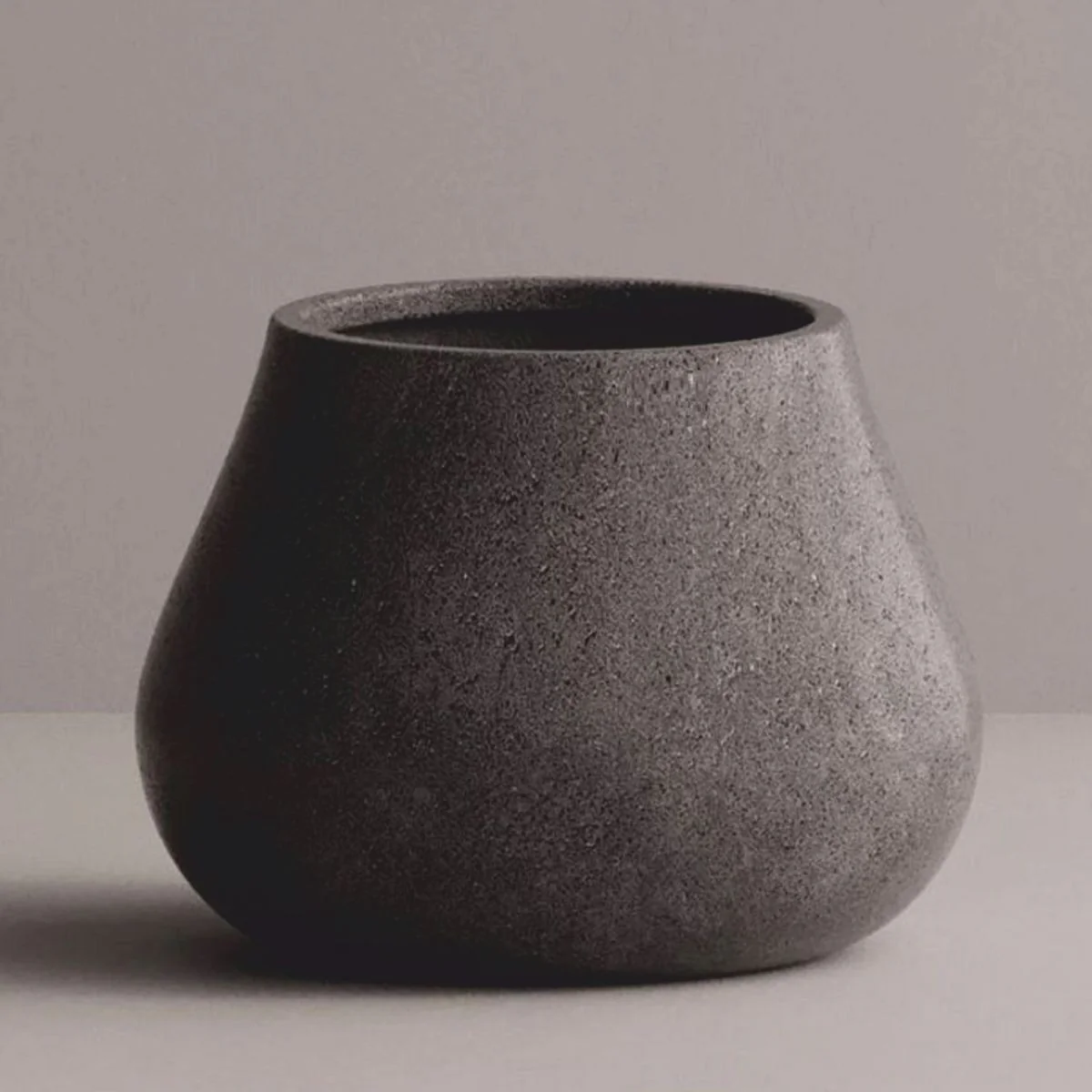 Casa Padrino maceta de hormig¨®n de decoraci¨®n de jard¨ªn de lujo antracita ? 66,5 x A. 50 cm