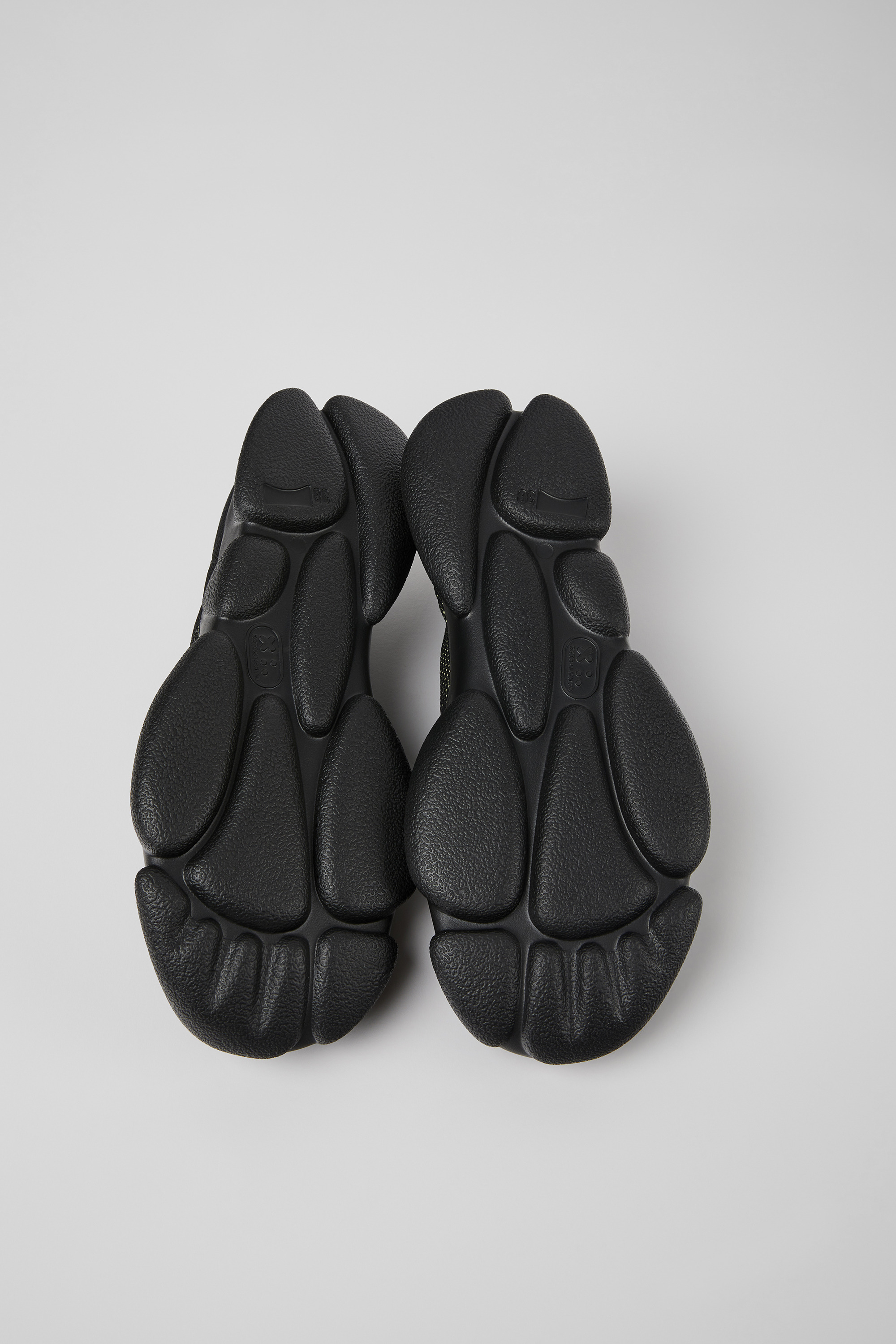 Karst - Black textile sneakers for women