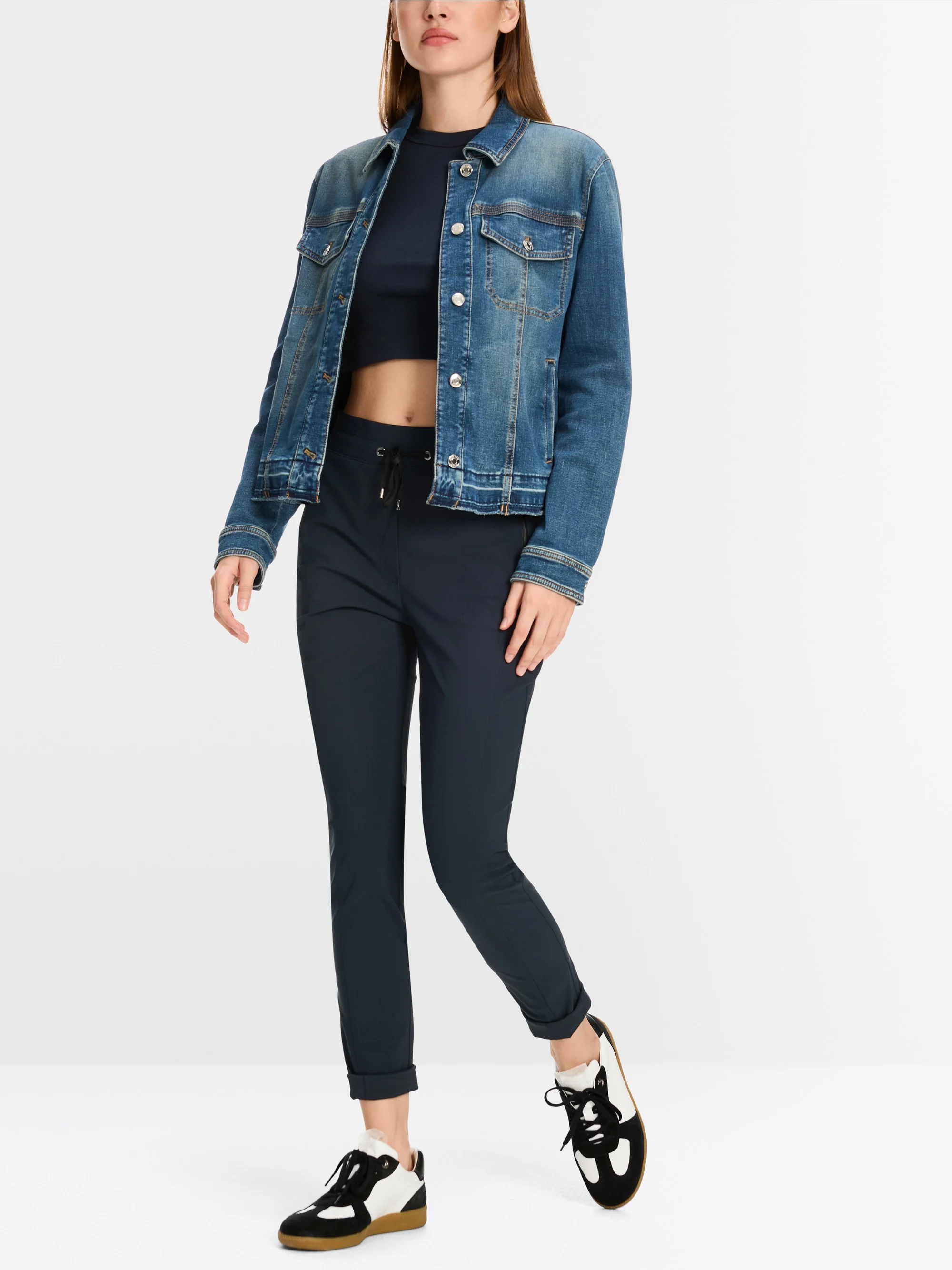 Marc-Cain Narrow stretch trousers