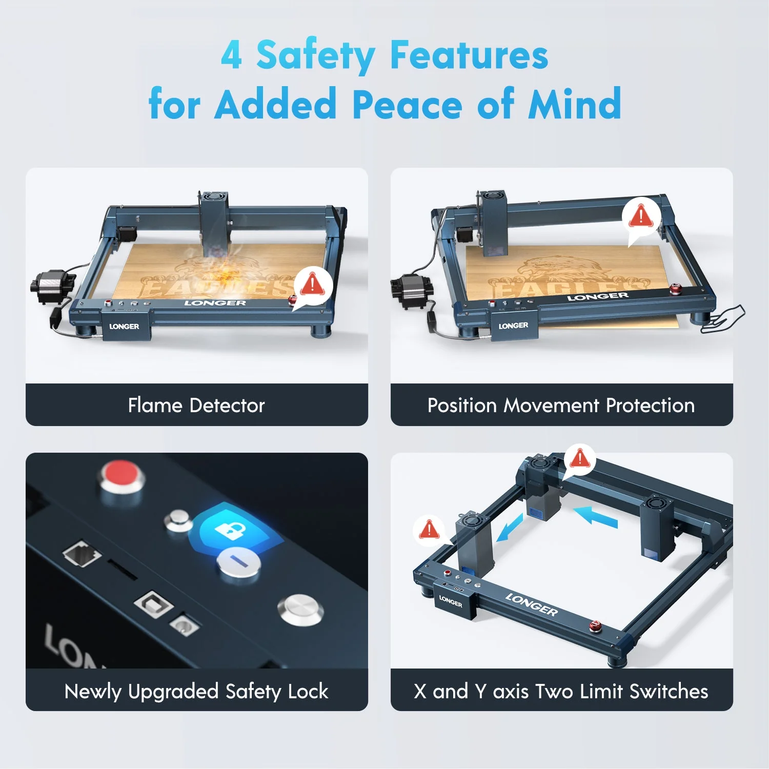 Longer B1 30W/40W Laser Engraving Machine