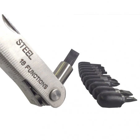 Multiherramienta navaja multiusos Hosa ALICATES 18 FUNCIONES