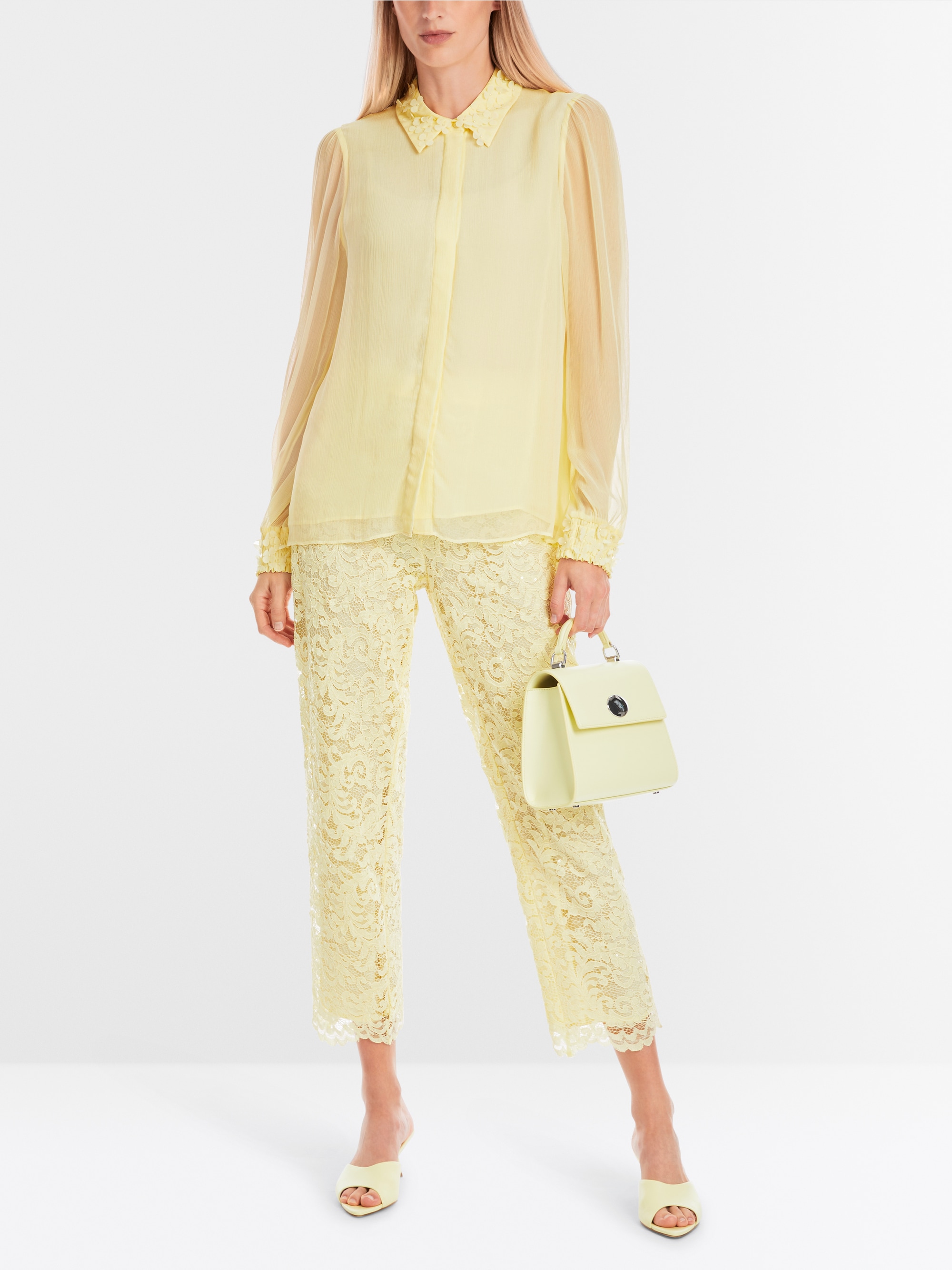 Marc-Cain Delicate viscose crepe shirt blouse