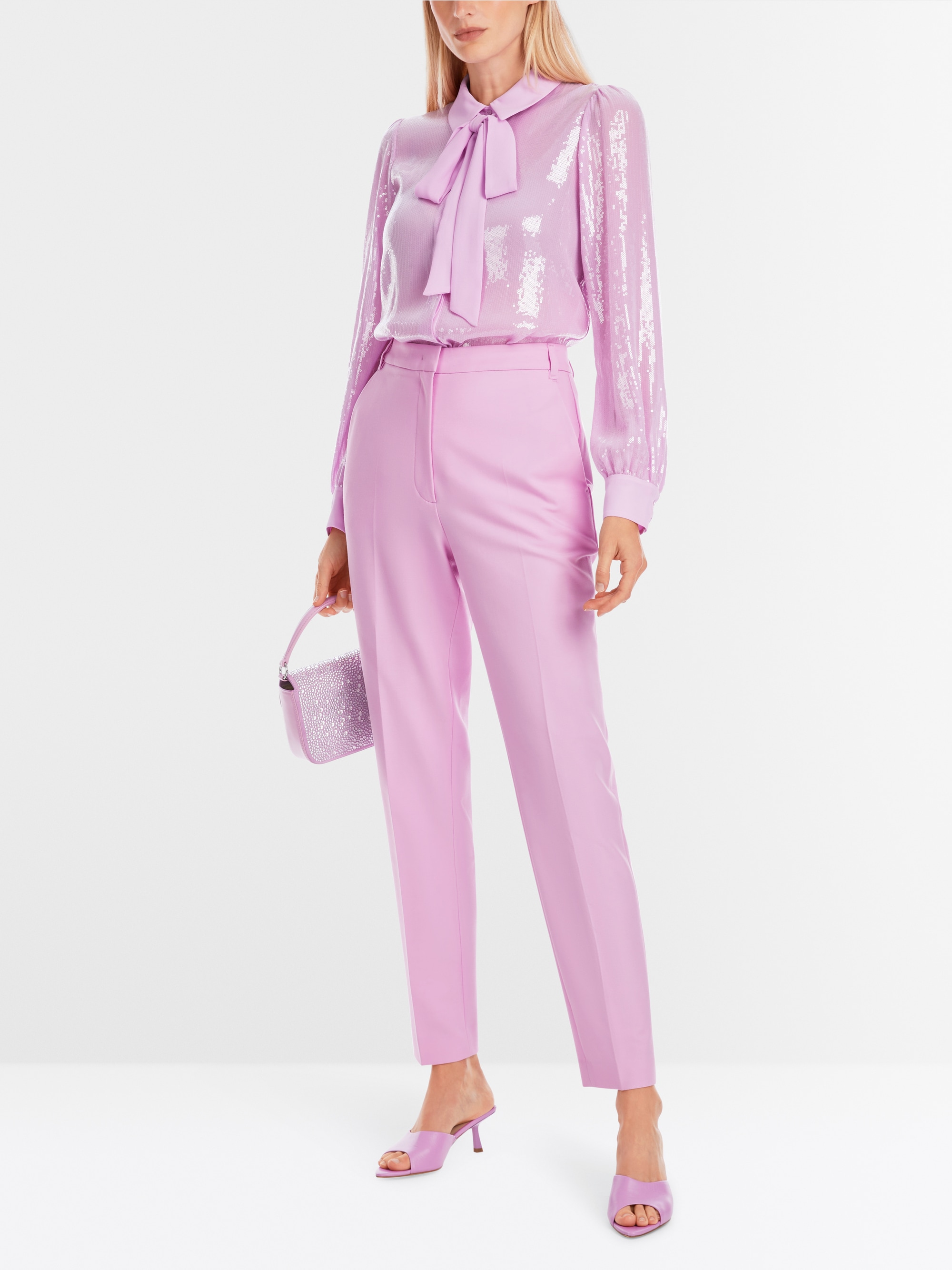 Marc-Cain FRANCA trousers with tapered leg