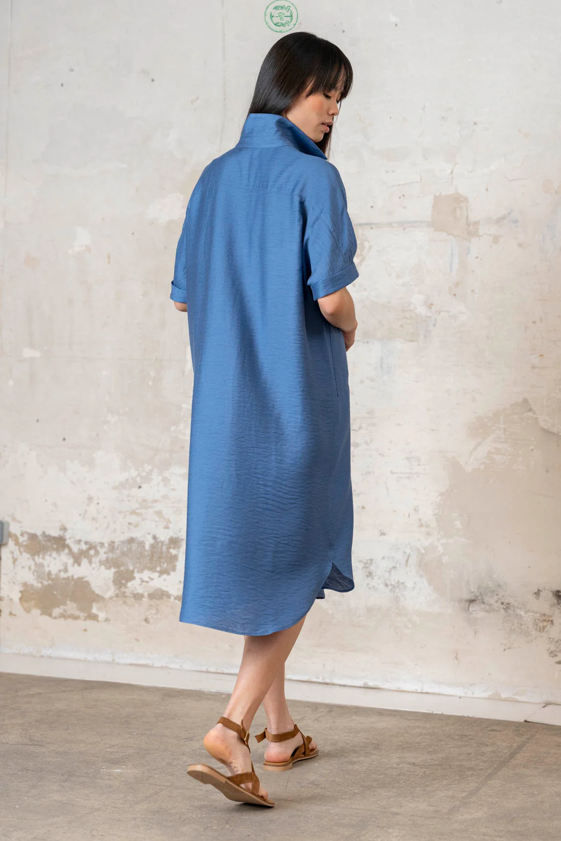 Rivera-spain Vestido Calcata azul