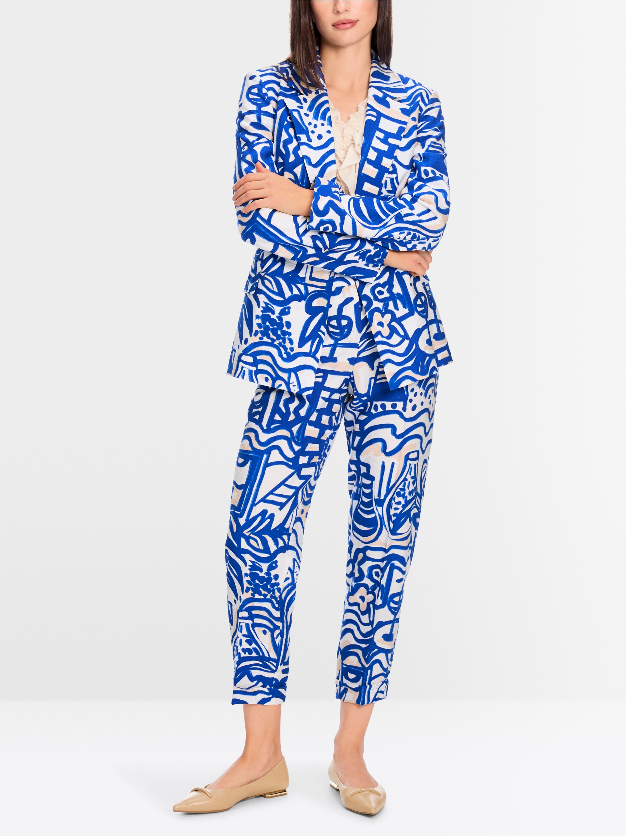 Marc-Cain Printed blazer