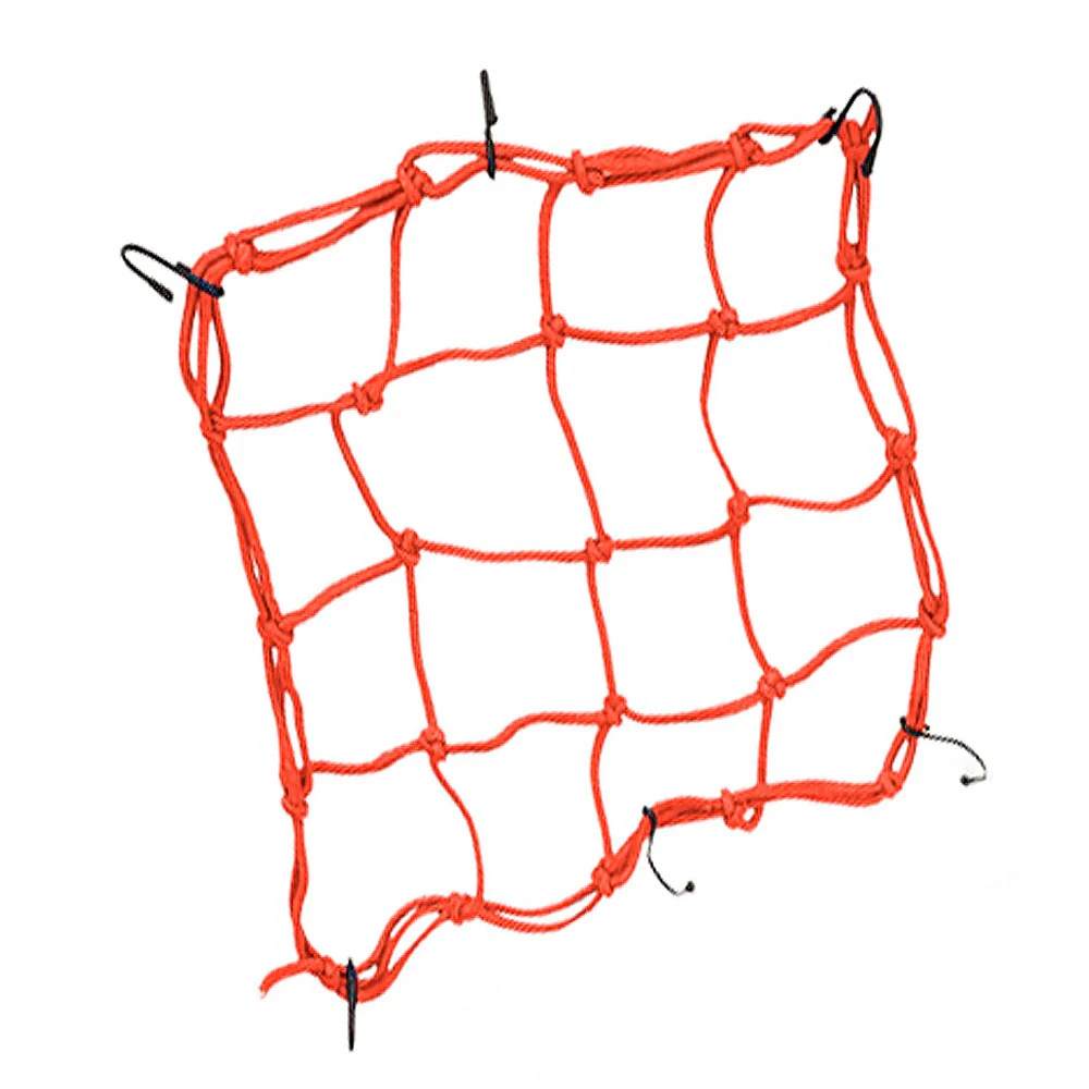 RED ELÁSTICA - PULPO MOTO NARANJA / NEGRO