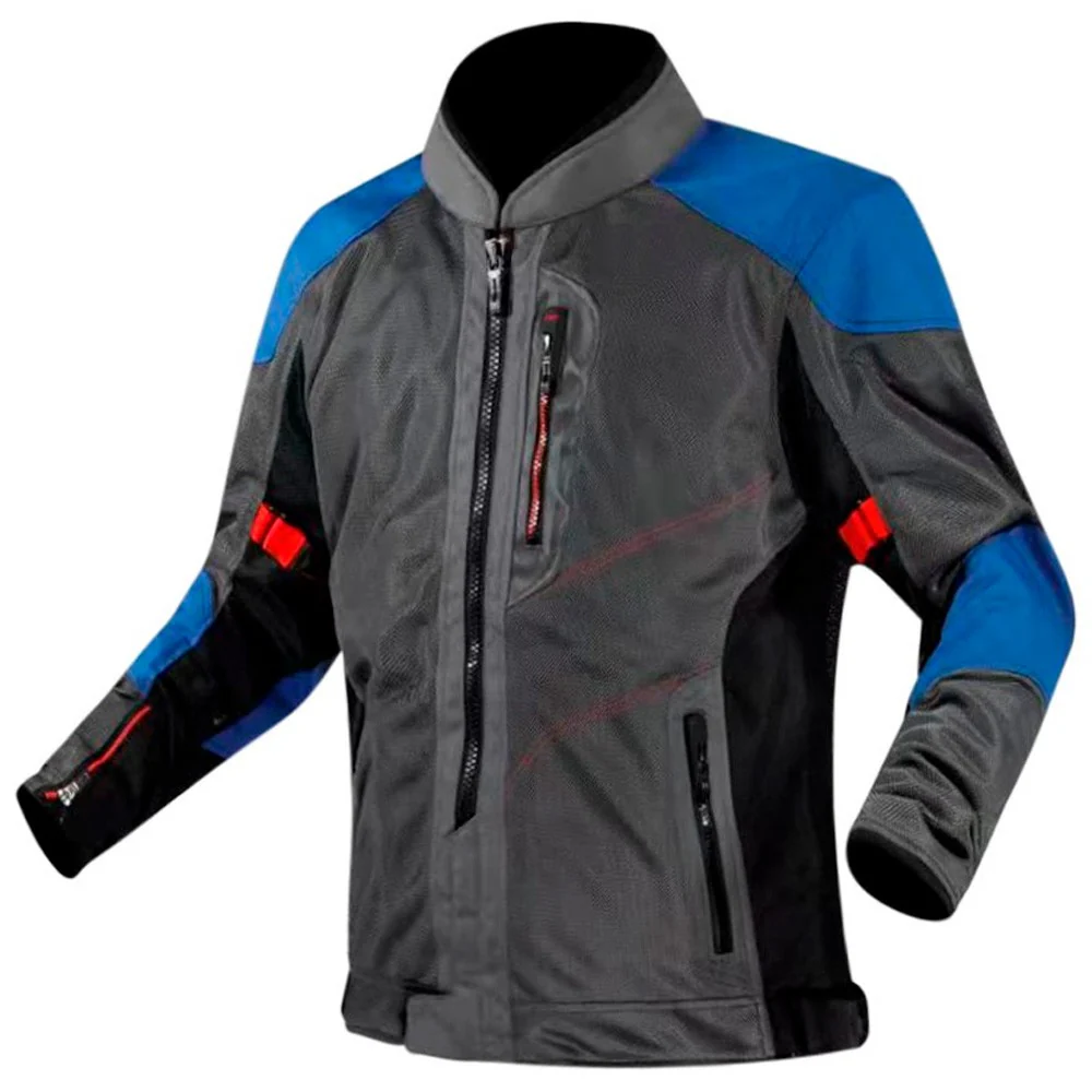 CHAQUETA VERANO LS2 ALBA GRIS / AZUL