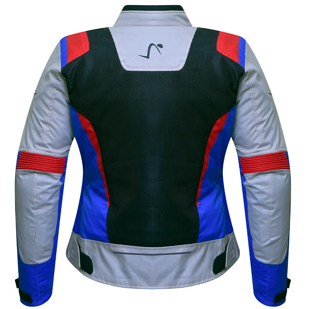 CHAQUETA OUT AIRPLUS LADY - NEGRO / GRIS / AZUL