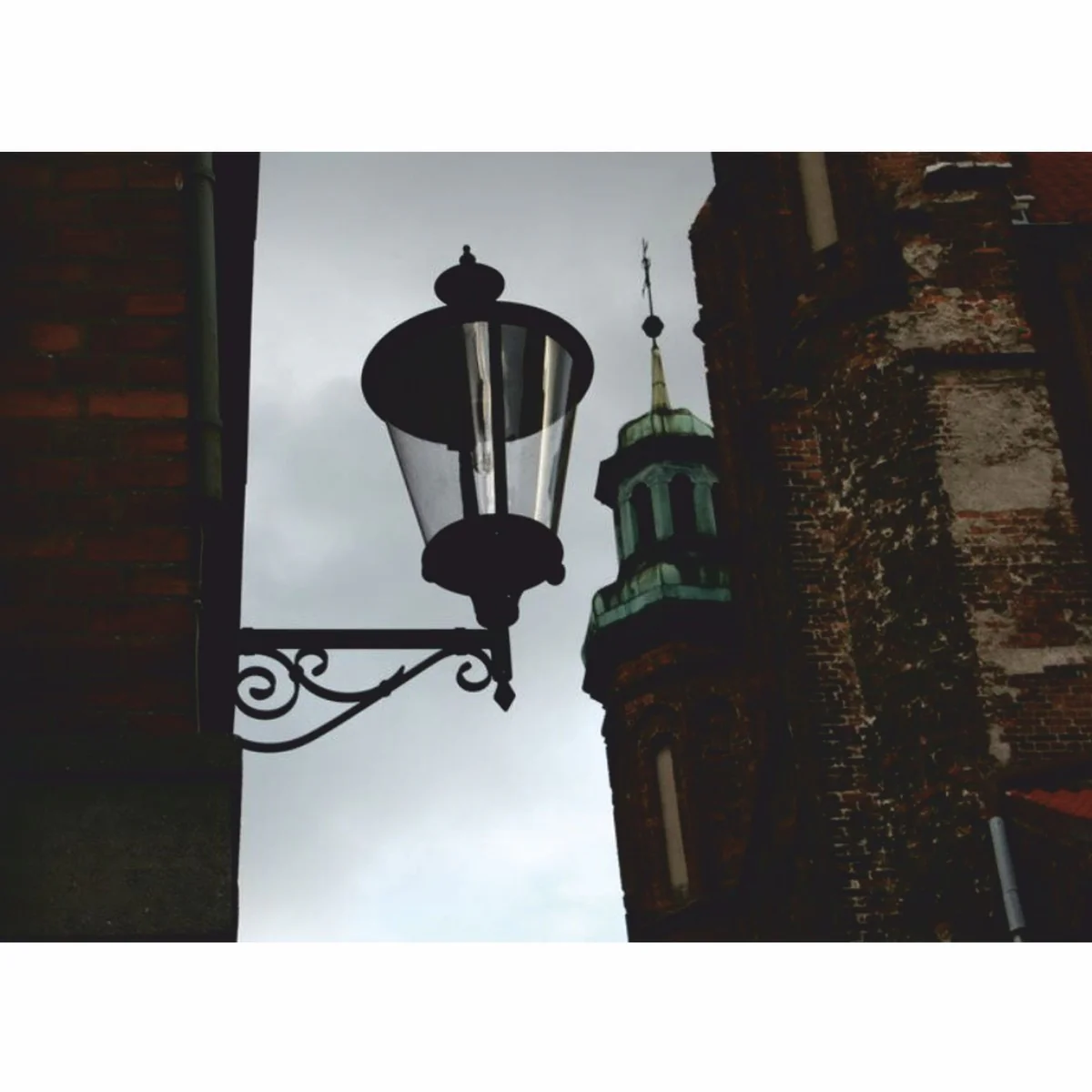 Casa Padrino l¨¢mpara de pared de exteriores Art Nouveau gris A. 131,5 cm - Iluminaci¨®n exterior