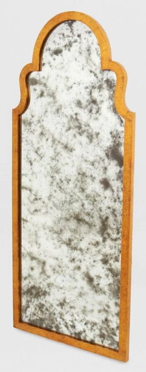 Casa Padrino espejo de pared barroco oro antiguo - Elegante espejo barroco con espejo de cristal antiguo - Muebles Barrocos