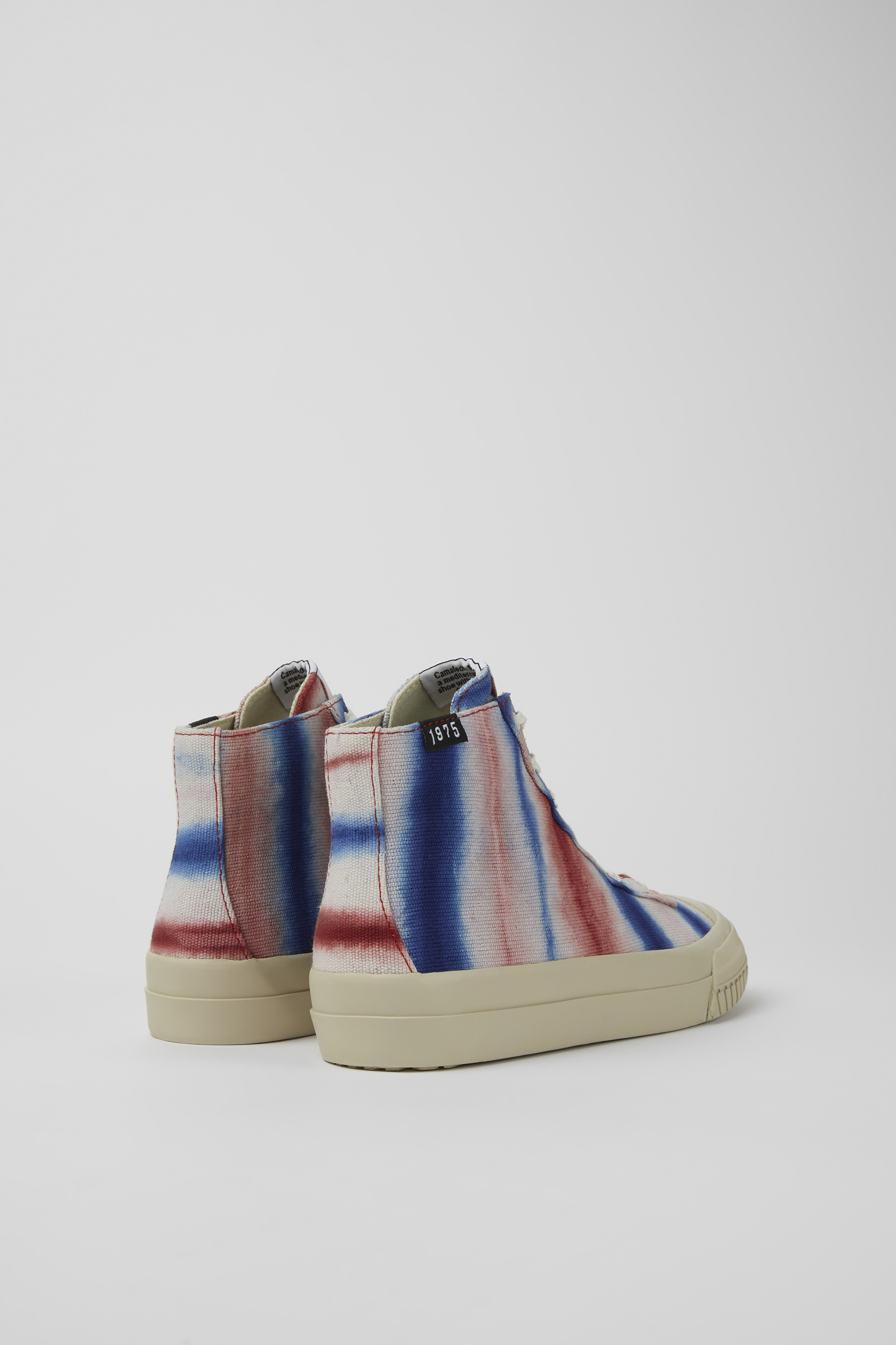 Camper x EFI - Multicolored organic cotton sneakers for women