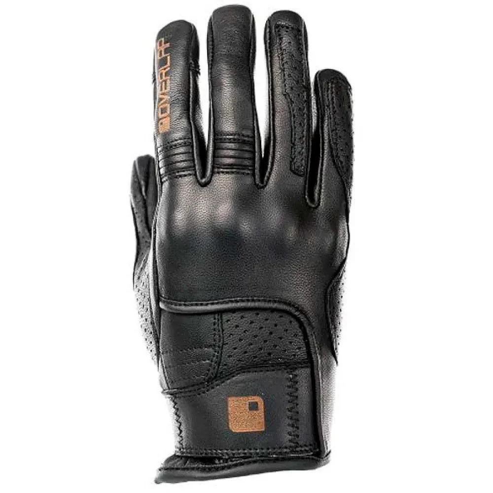 GUANTES VERANO OVERLAP LALI LADY NEGRO