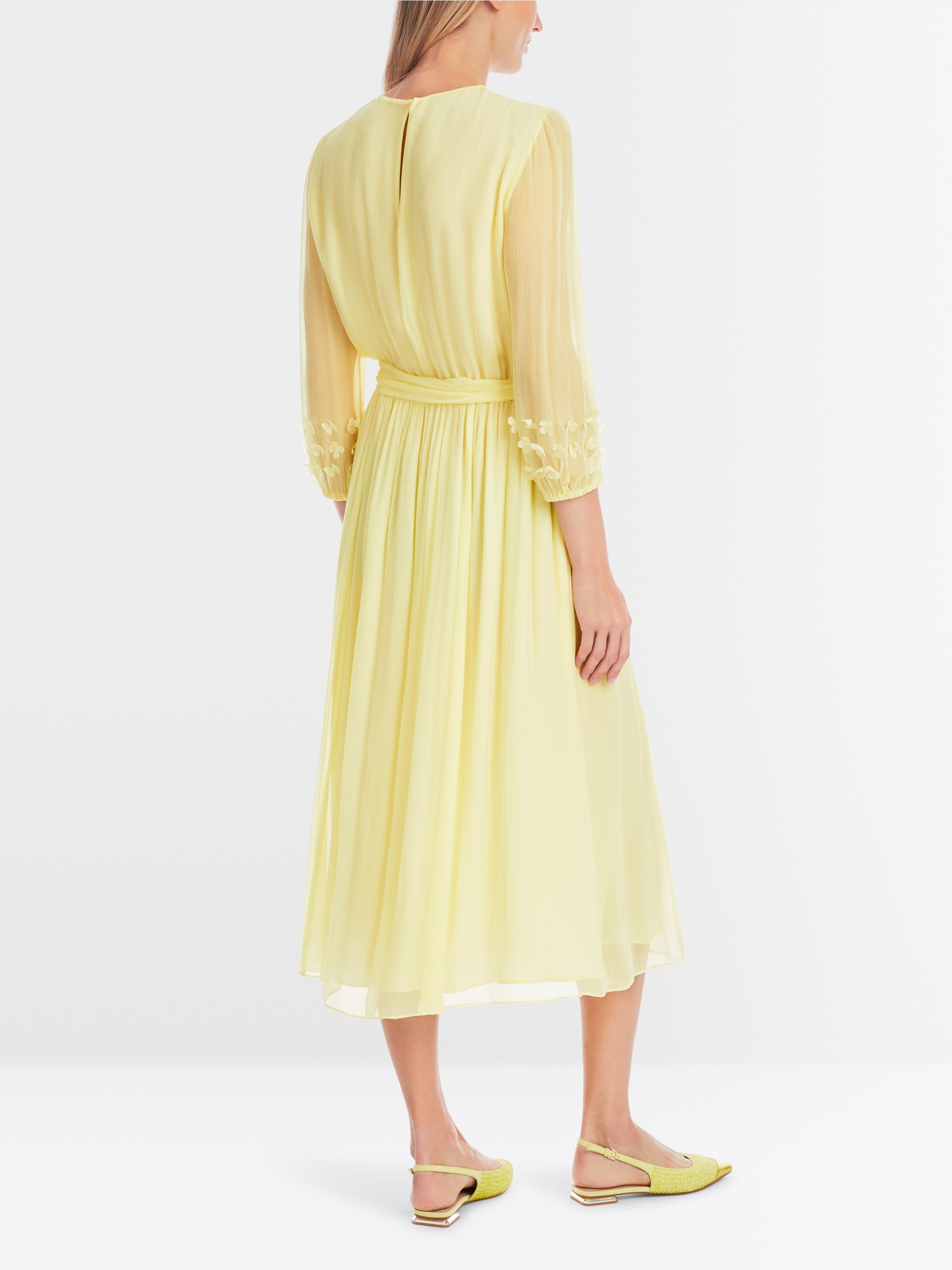 Marc-Cain Plain delicate viscose crepe dress