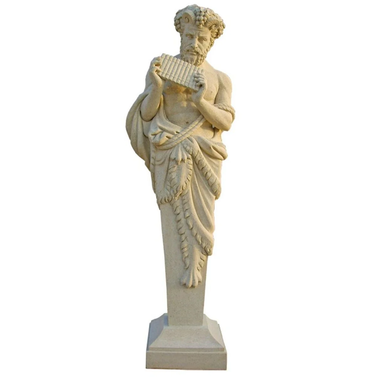 Casa Padrino Escultura de Decoraci¨®n de Jard¨ªn de Estilo Antiguo Arena A. 190 cm