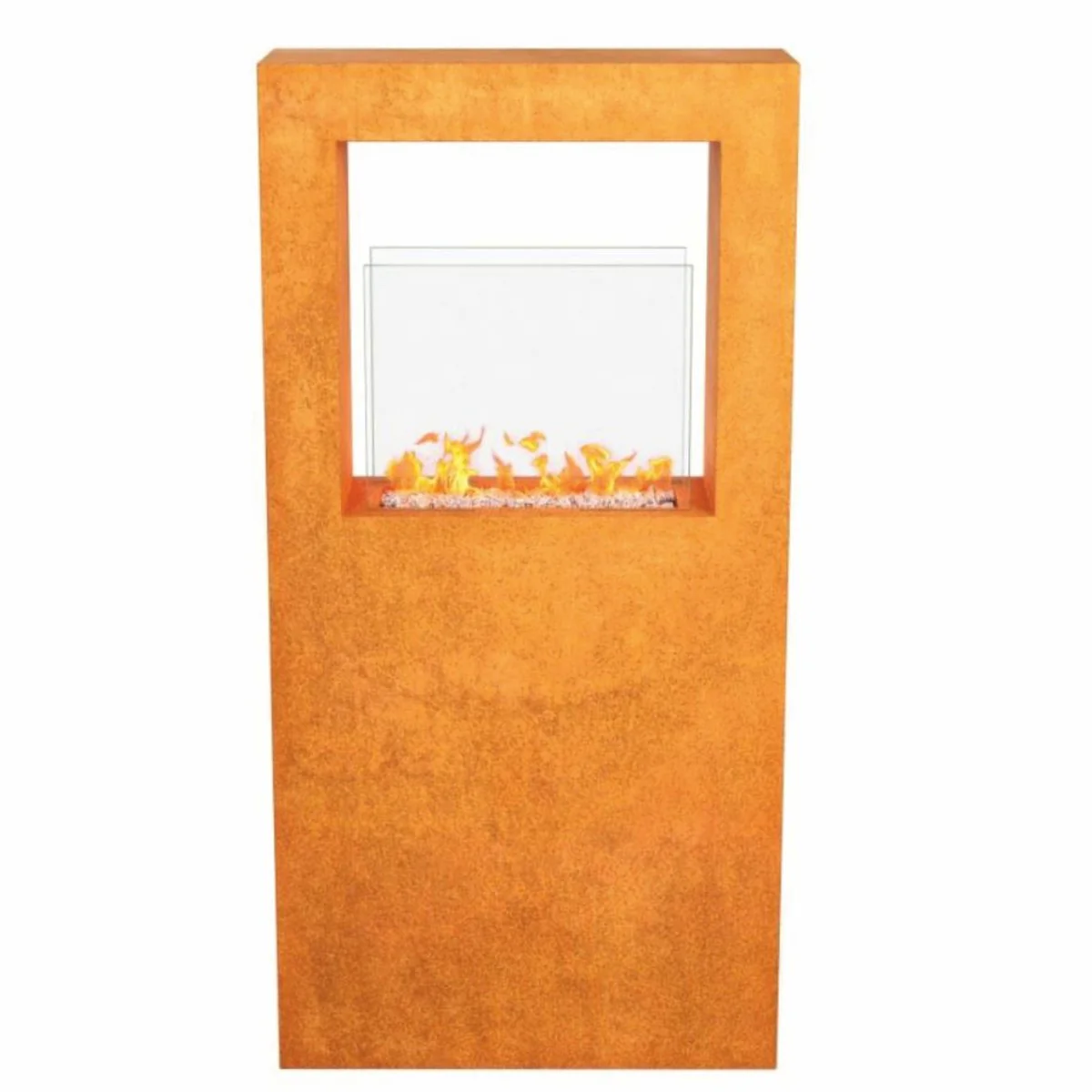 Casa Padrino Chimenea de Bioetanol de Decoraci¨®n de Jard¨ªn Al. 140 cm - Accesorios de Jard¨ªn y Patio