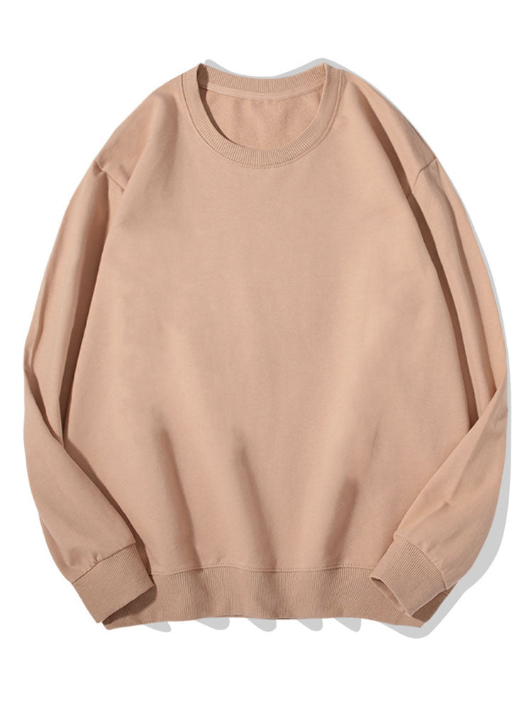 Hoooyi Basic Cotton Sweatshirt