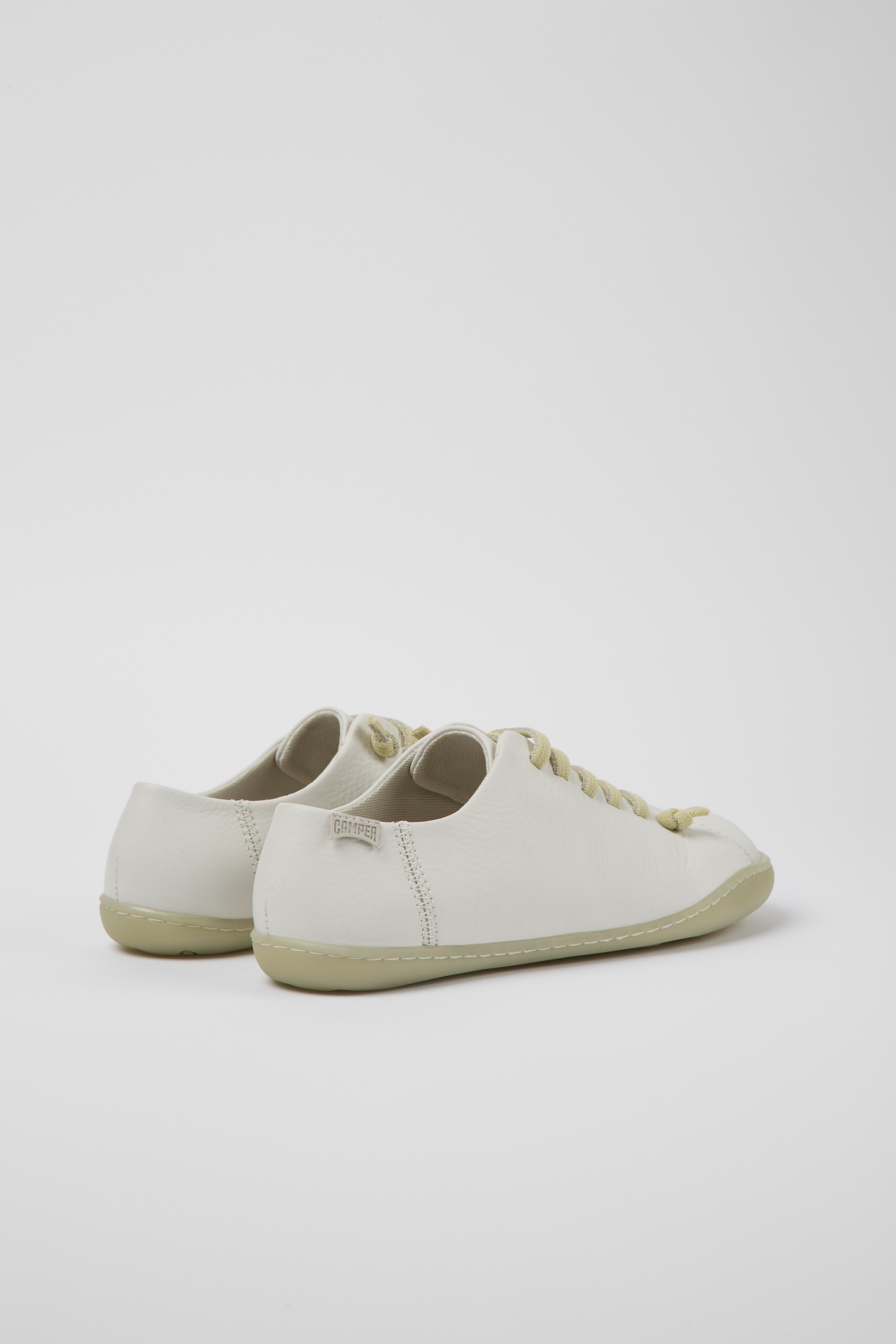 Peu - White leather shoes for women