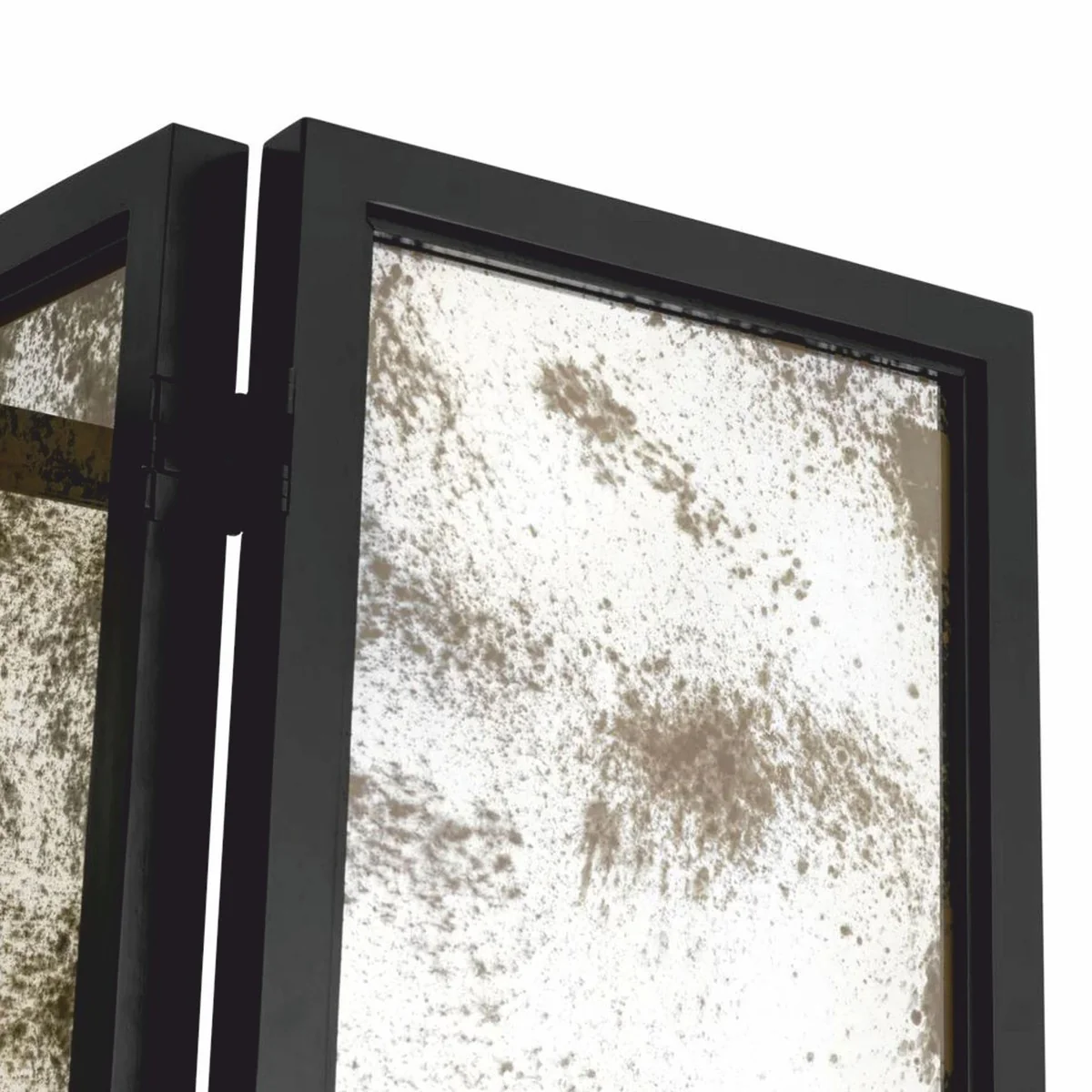 Casa Padrino separador de ambientes de lujo negro 200 x A. 225 cm - Muebles de lujo