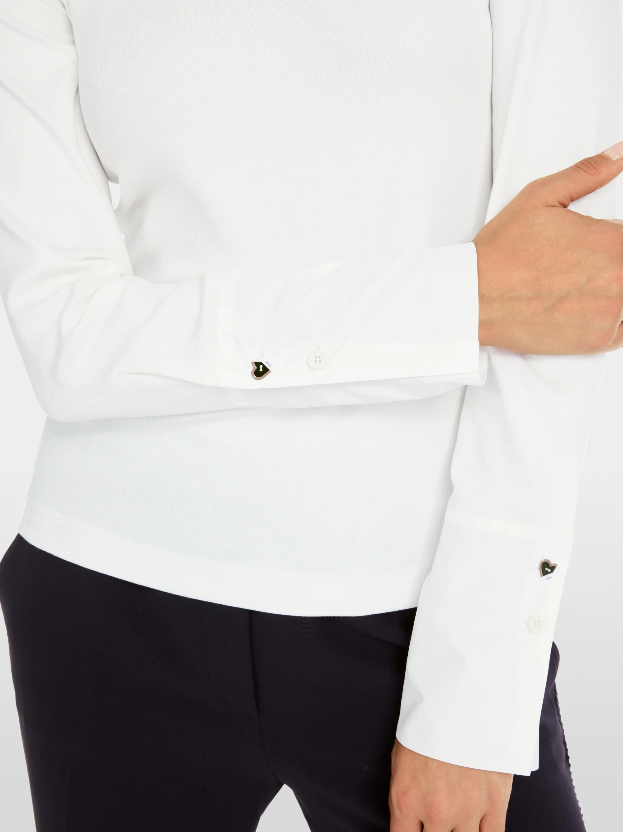 Marc-Cain Long-sleeve in cotton rib