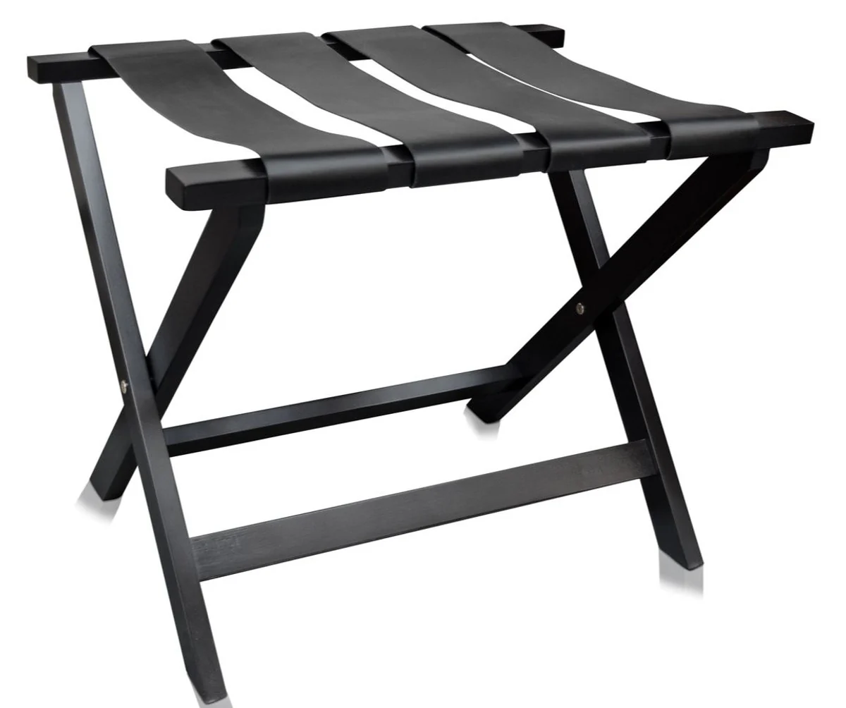 Casa Padrino luxury luggage rack black 70 x 50 x H. 59 cm - Hotel Furniture & Accessories