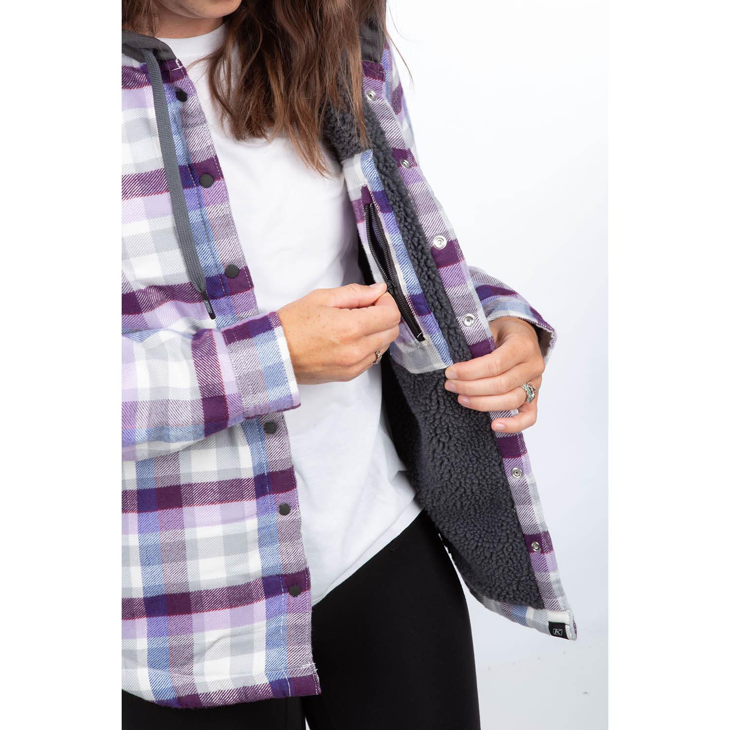 Big Sky Fleece Lined Flannel Hoodie