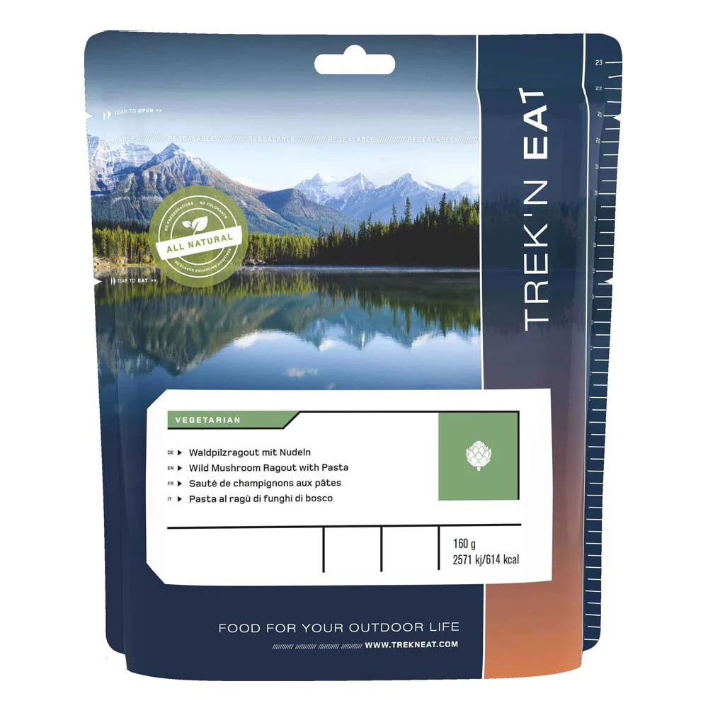 Comida liofilizada Trek'n Eat 160 g - Ragú de setas y fideos