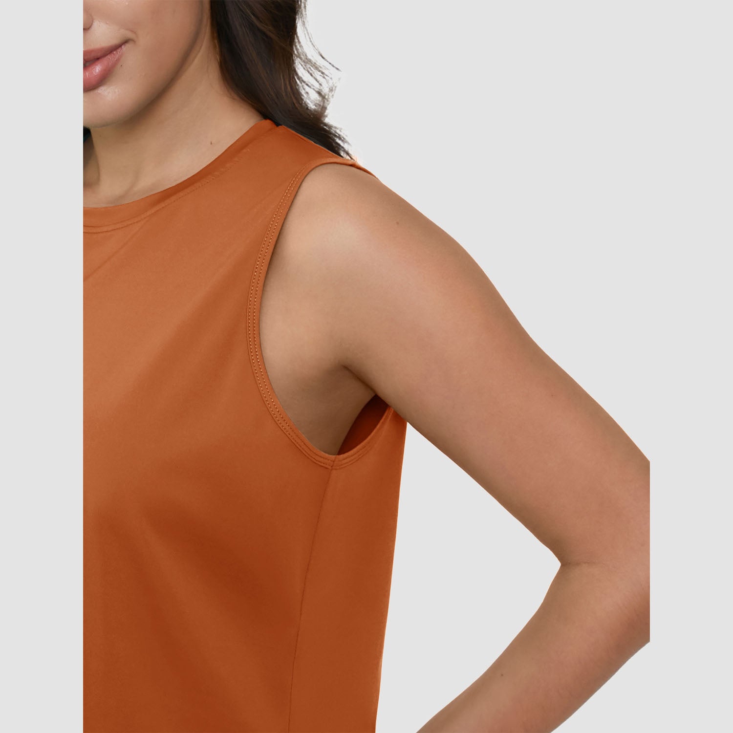 Crop Tops for Women Athletic Running Workout UPF 50+ Cropped Tank Tops