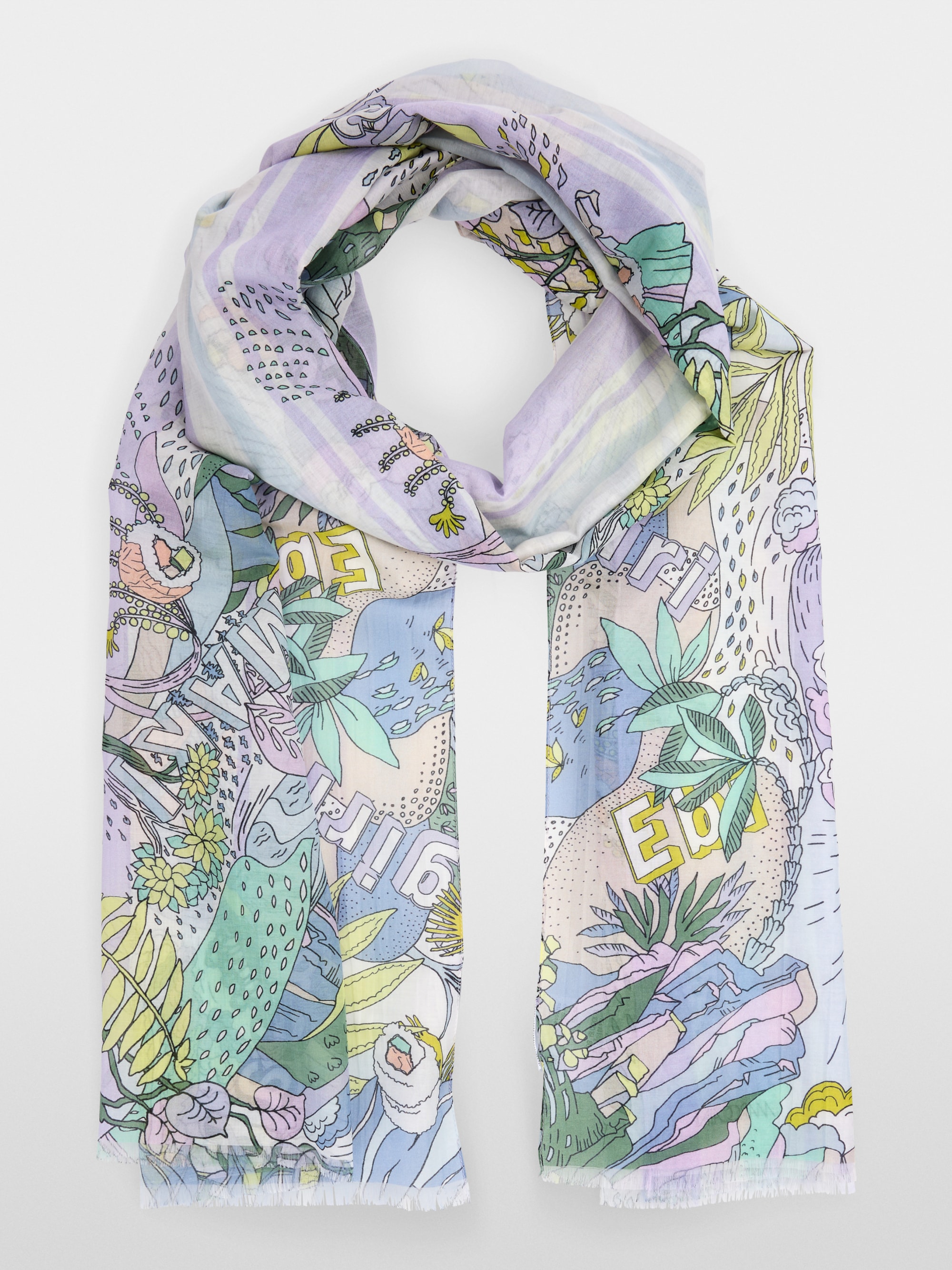 Marc-Cain Silk mix scarf