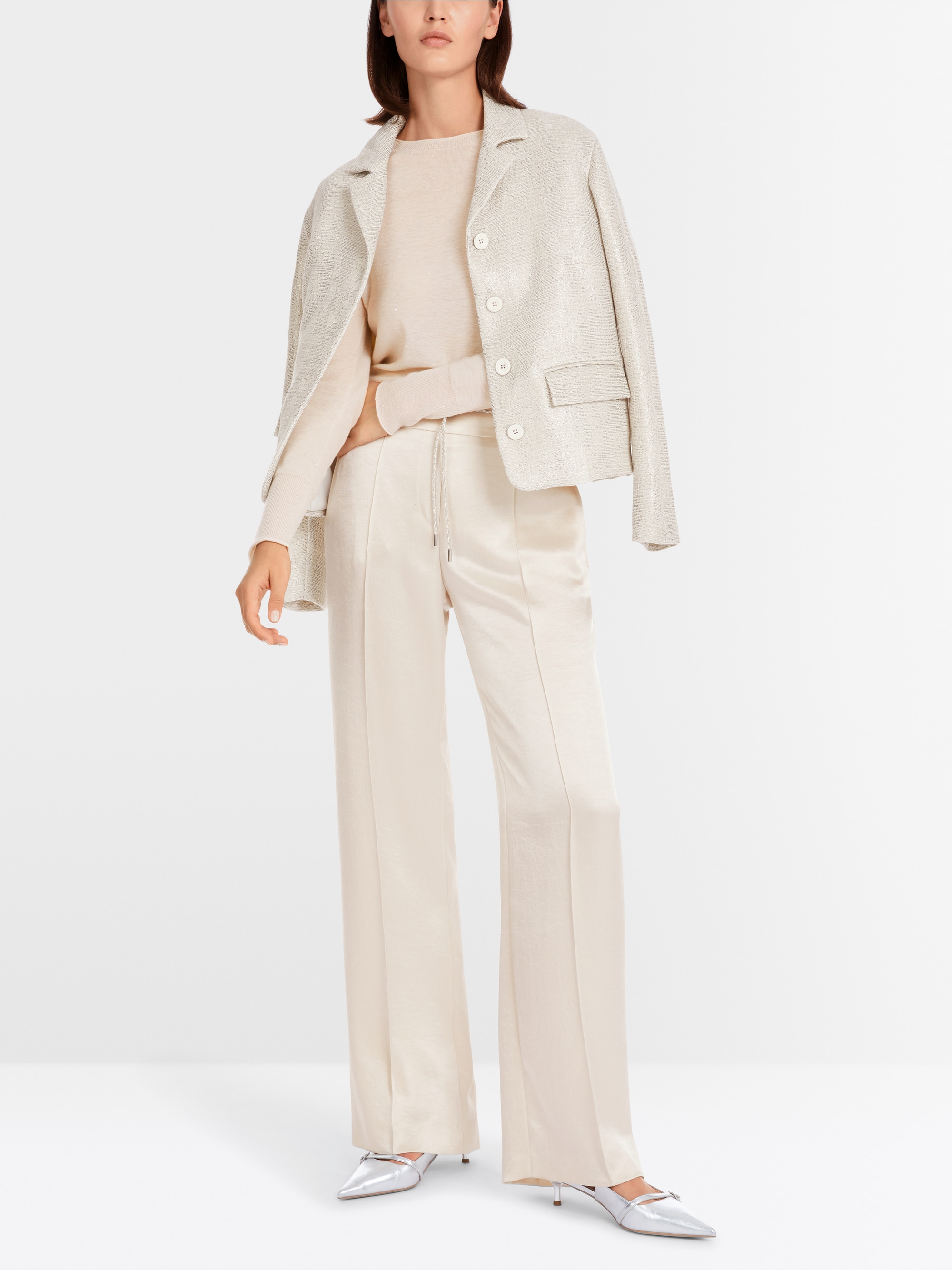 Marc-Cain Round neck wool pullover