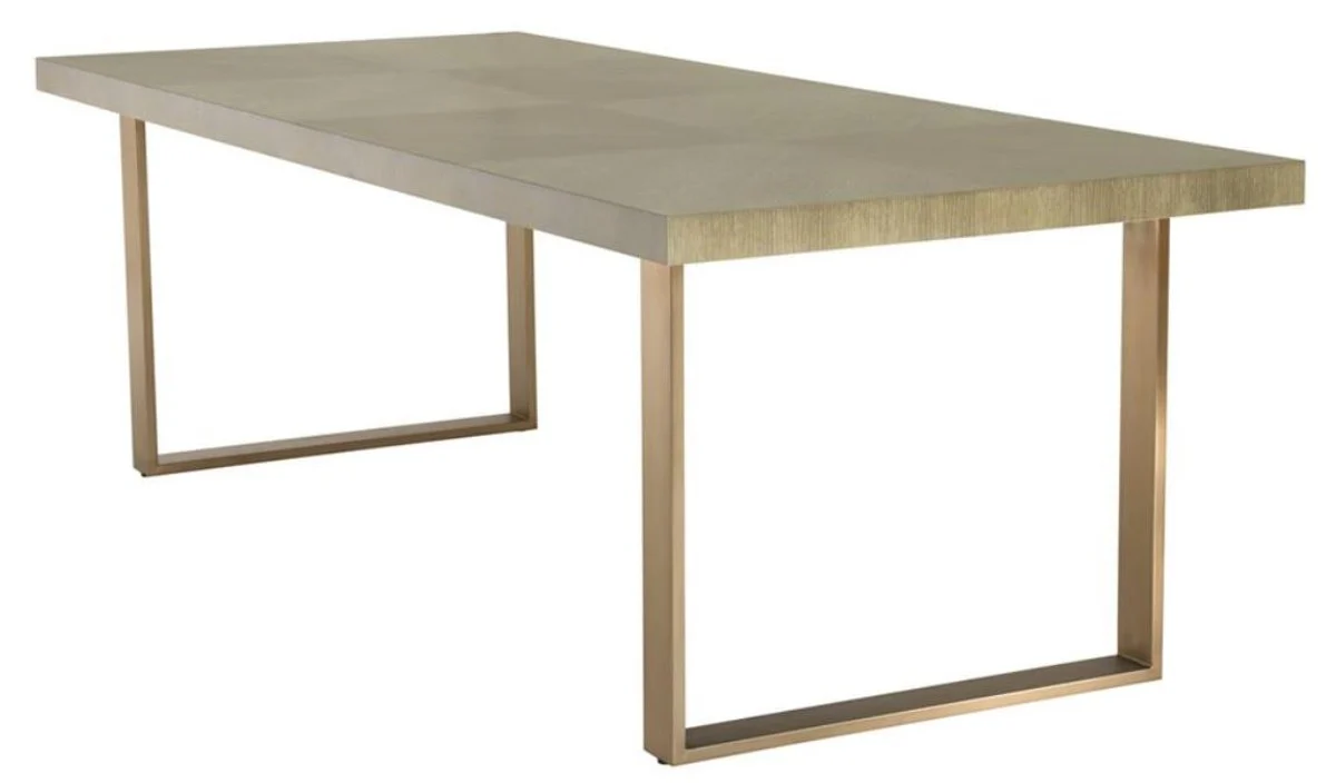 Casa Padrino mesa de comedor de lujo 230 x 100 x H. 75 cm - muebles de comedor