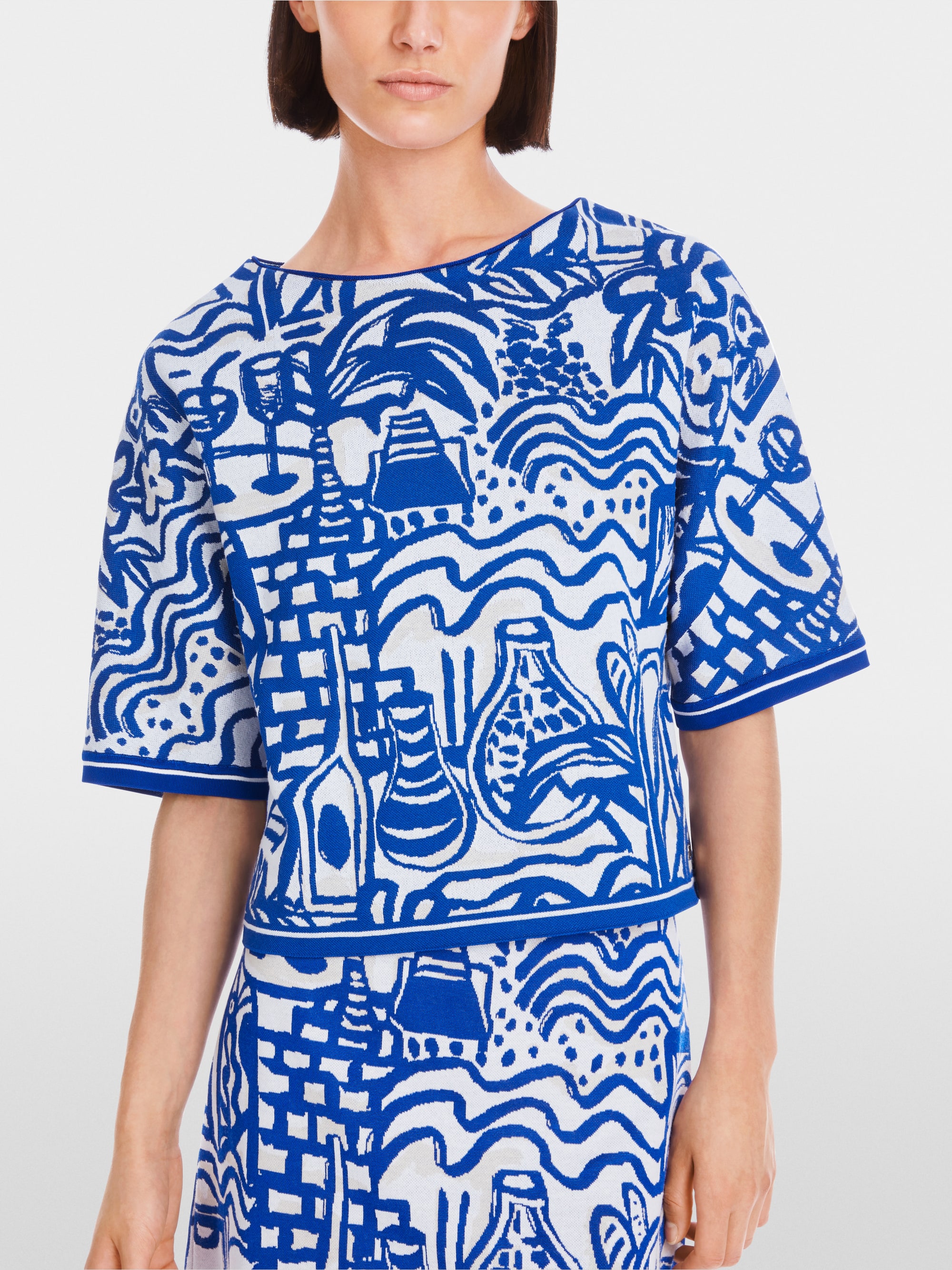 Marc-Cain Rethink Together print jumper