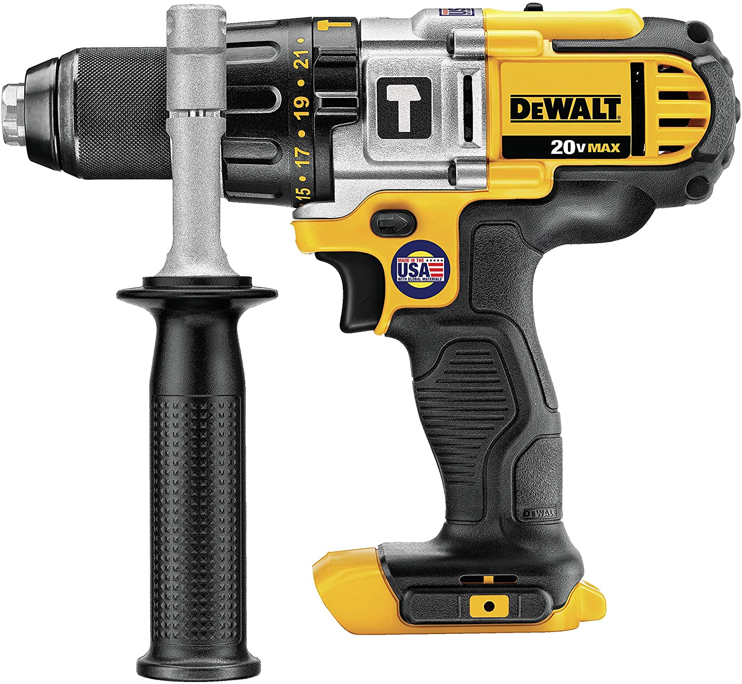 DEWALT 20V MAX HAMMER DRILL, 1/2-INCH, TOOL ONLY (DCD985B)