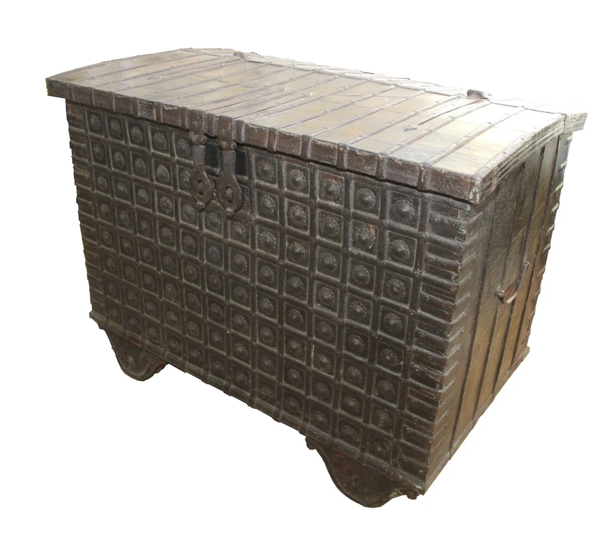 Casa Padrino Antique style solid wood chest - 122 x 75 x 91 cm