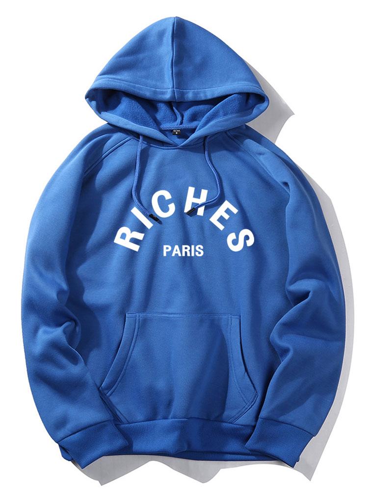 Rich Paris Print Hoodie