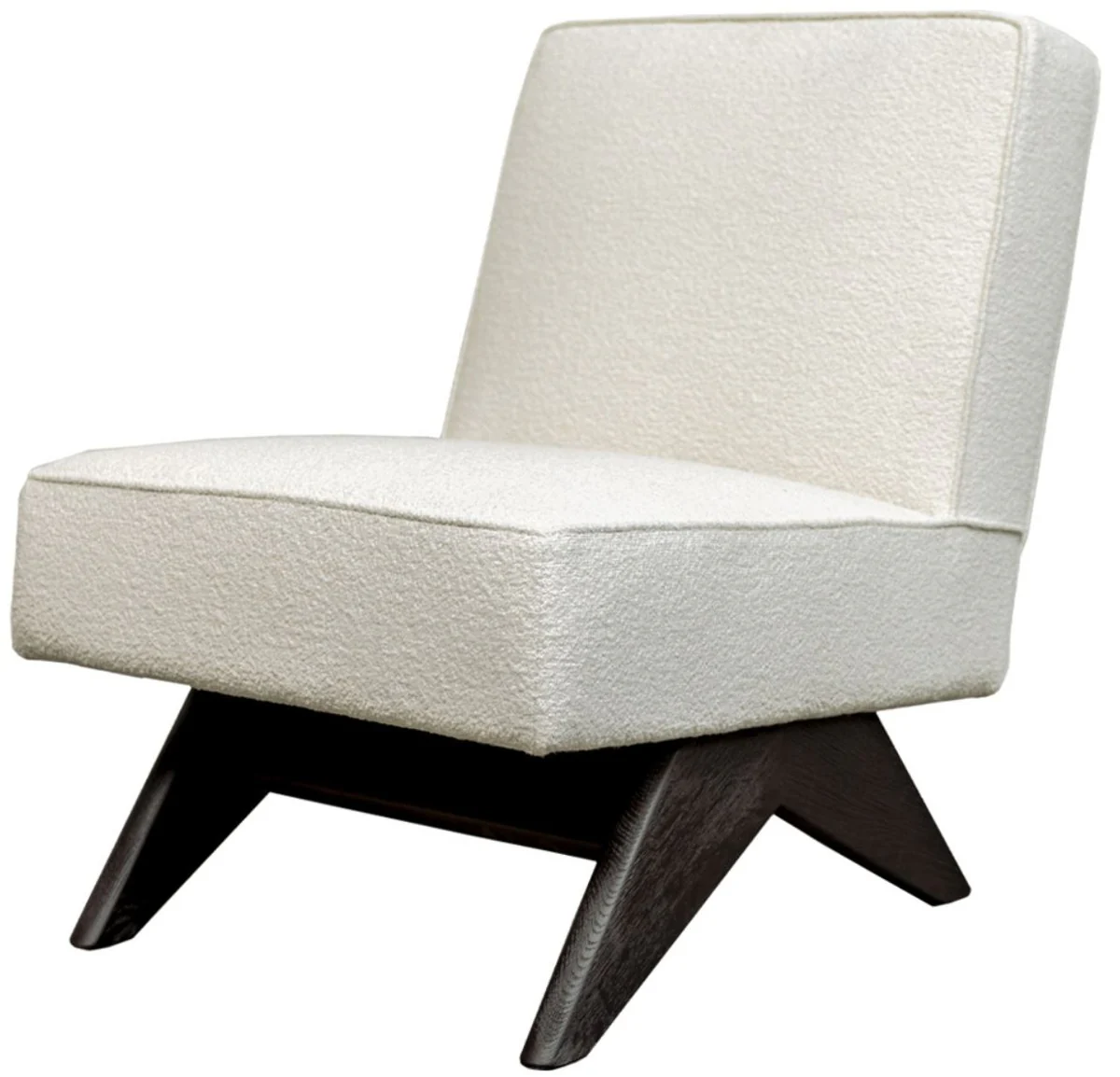 Casa Padrino sill¨®n de sal¨®n y hotel de lujo blanco / negro A. 73 cm - Muebles de lujo