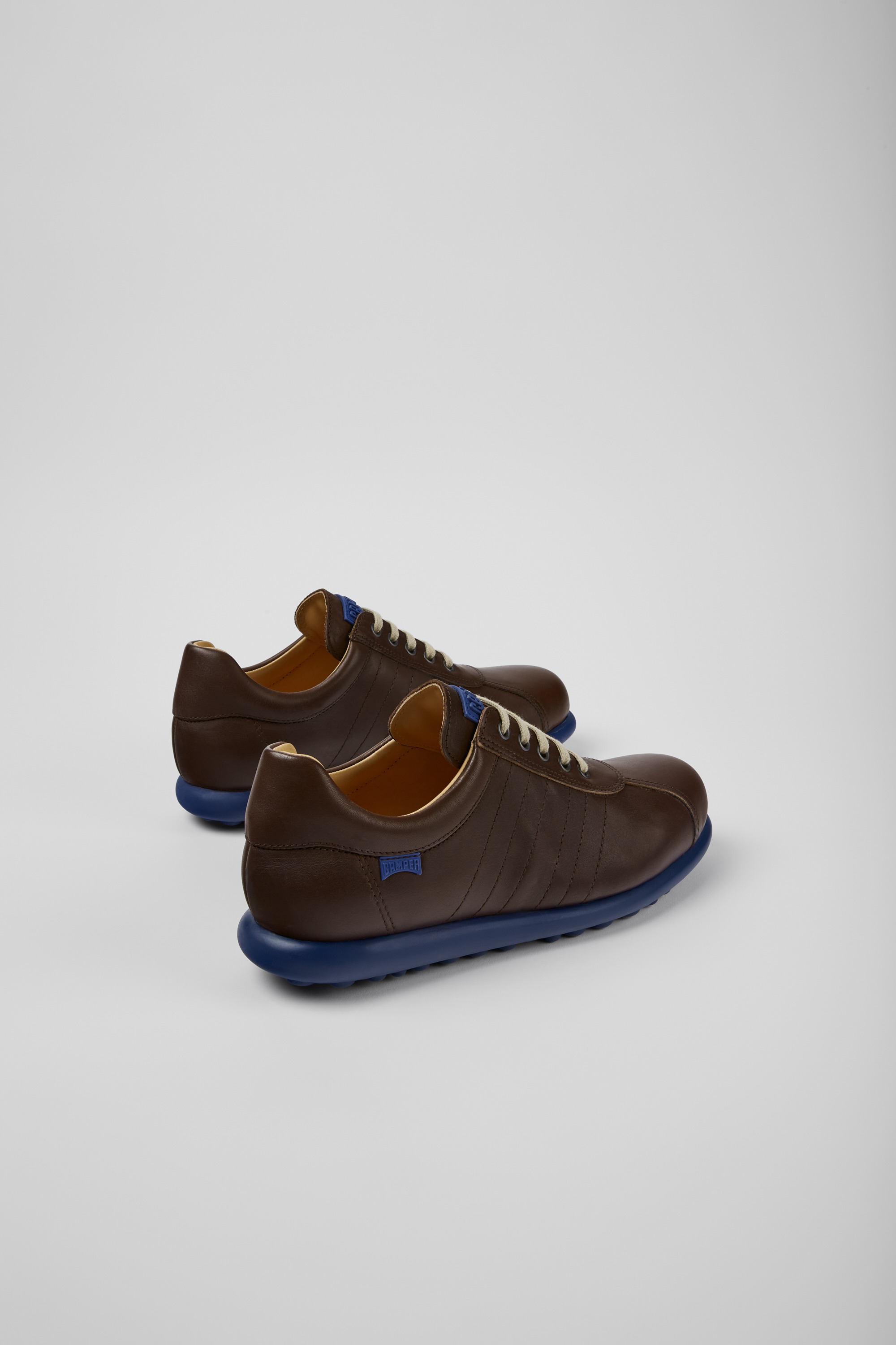 Pelotas - Brown leather shoes for men