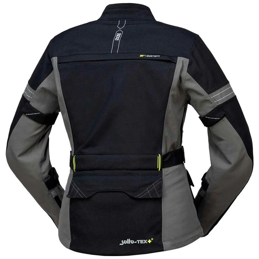 CHAQUETA 4 ESTACIONES IXS LAMINAT ST PLUS LADY - NEGRO / GRIS