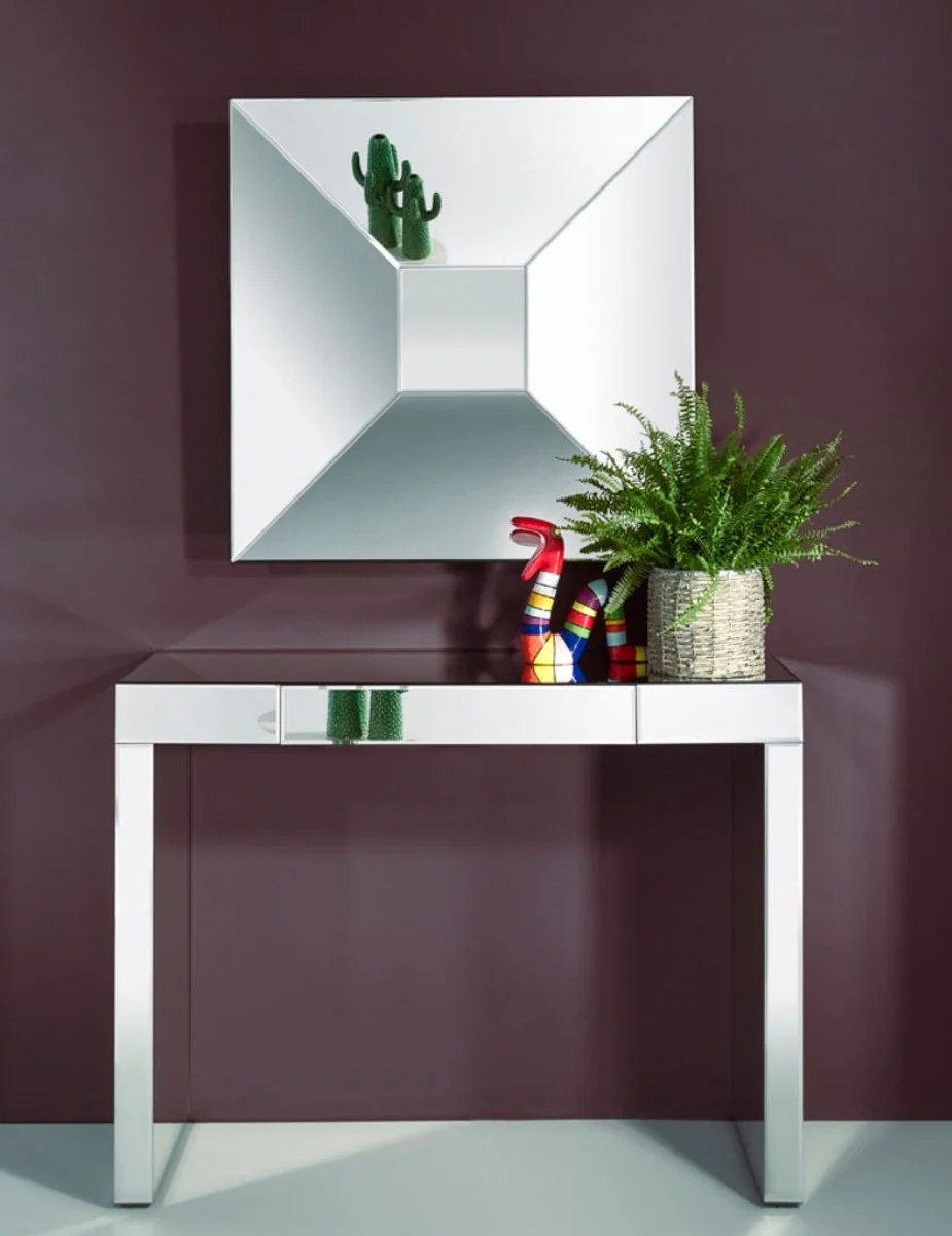 Casa Padrino espejo de dise?o 90 x 10 x H. 90 cm - Calidad de Lujo