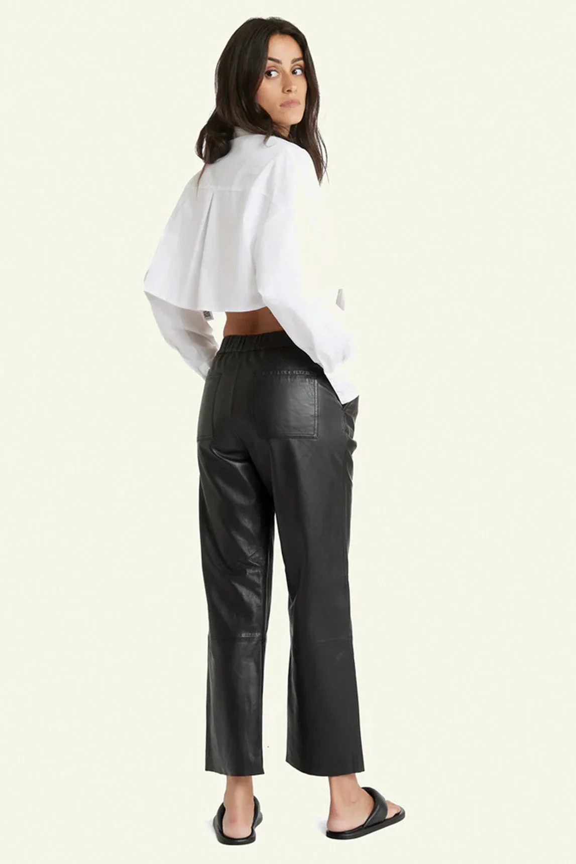 Rivera-spain Pantalón Sarah Serge Pariente Negro