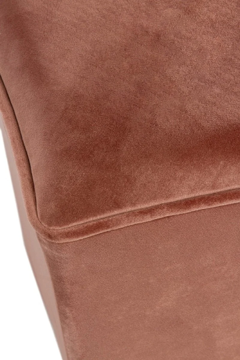 Casa Padrino taburete de coraz¨®n de dise?o rosado 46 x 40 x H. 54 cm - Taburete Deco de Lujo en Forma de Coraz¨®n