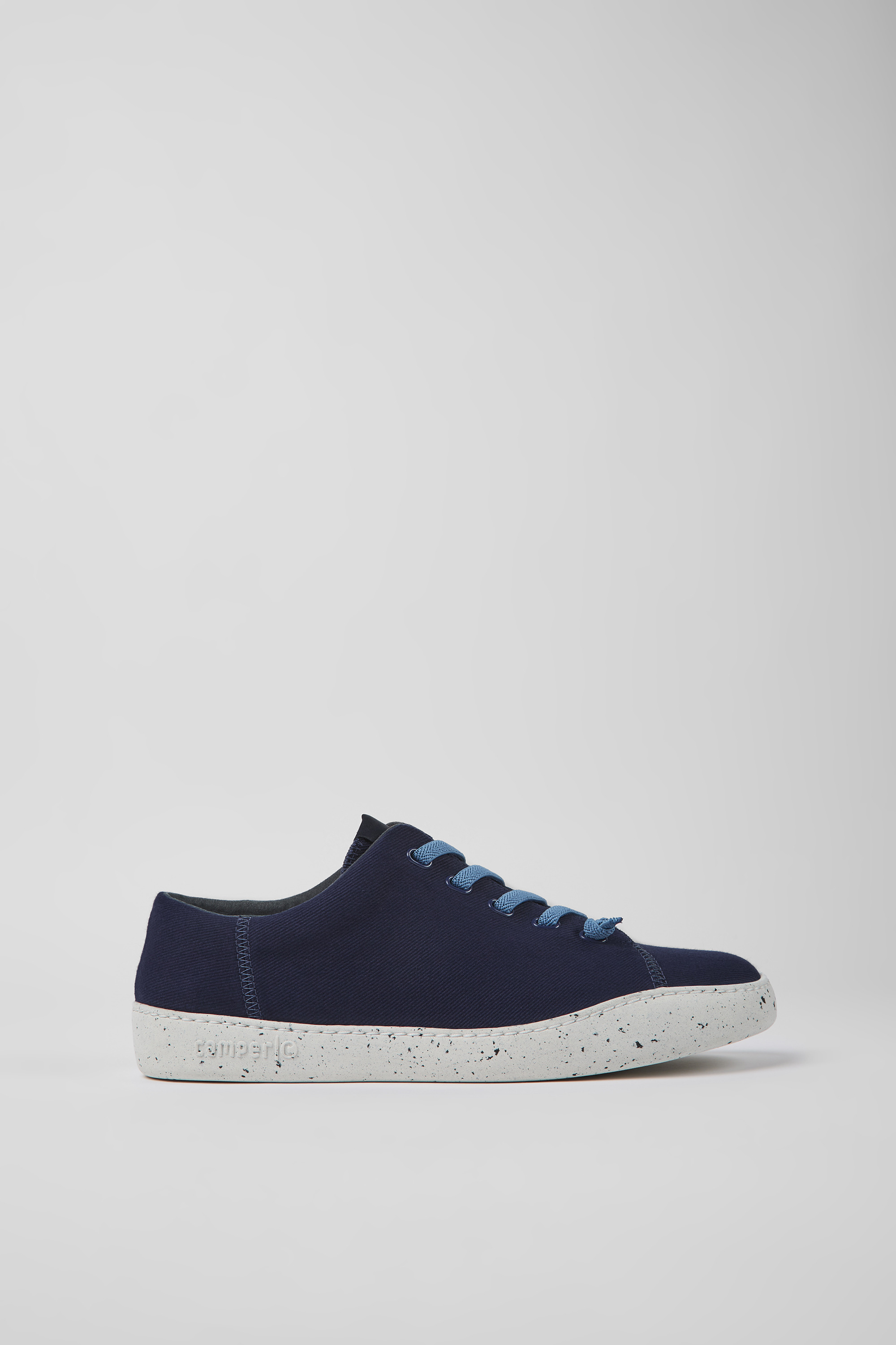 Peu Touring - Blue textile sneakers for men