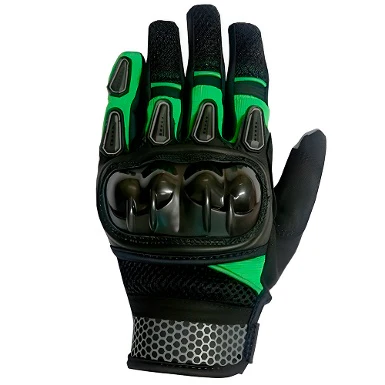 GUANTES INFANTIL CROSS OUT O3 - INFANTIL NEGRO / VERDE