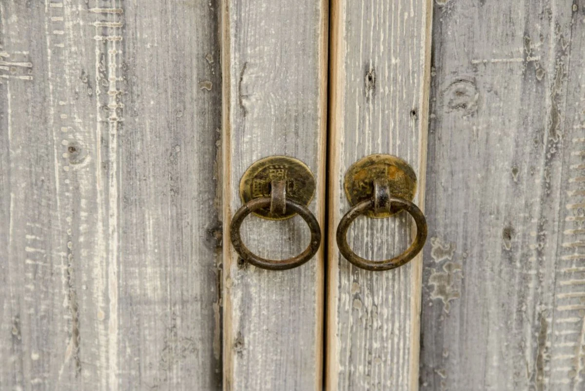 Armario aparador de madera maciza Casa Padrino - Muebles de madera maciza