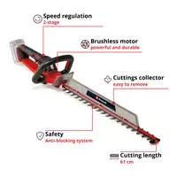 Cordless Hedge Trimmer GP-CH 18/61 Li BL-Solo