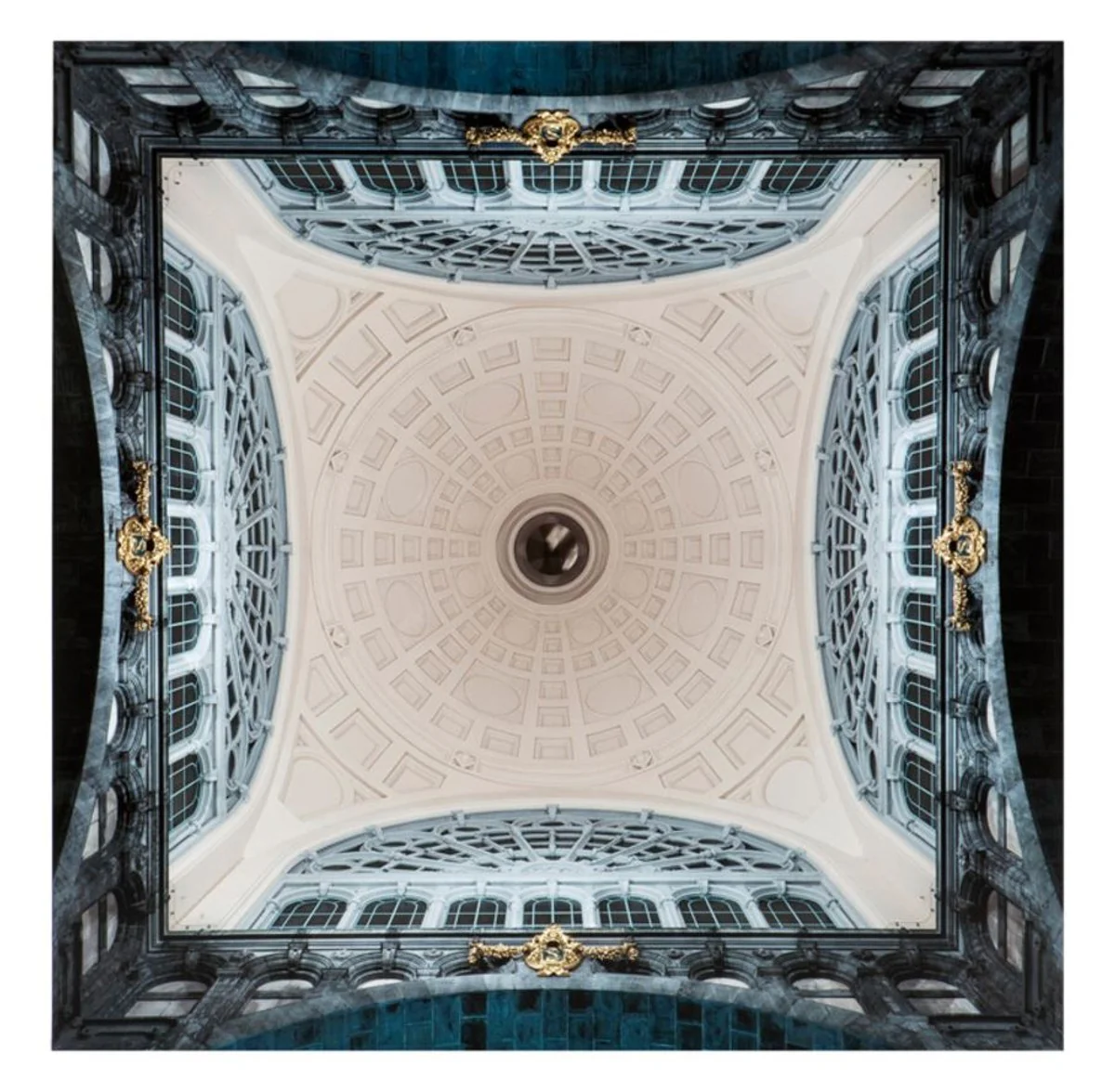 Imagen Casa Padrino estaci¨®n central de aluminio Dibond 120 x 120 cm - H. accesorios de lujo